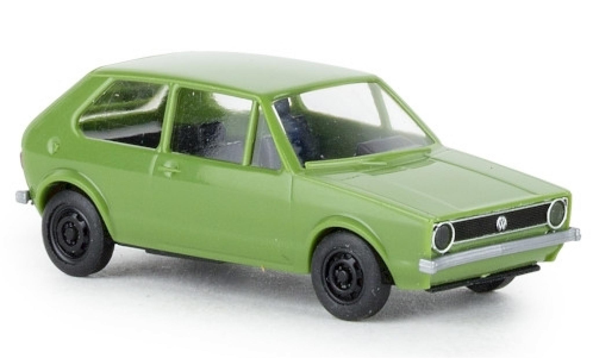 Volkswagen Golf 1/87 Brekina I groen 1974 modelauto