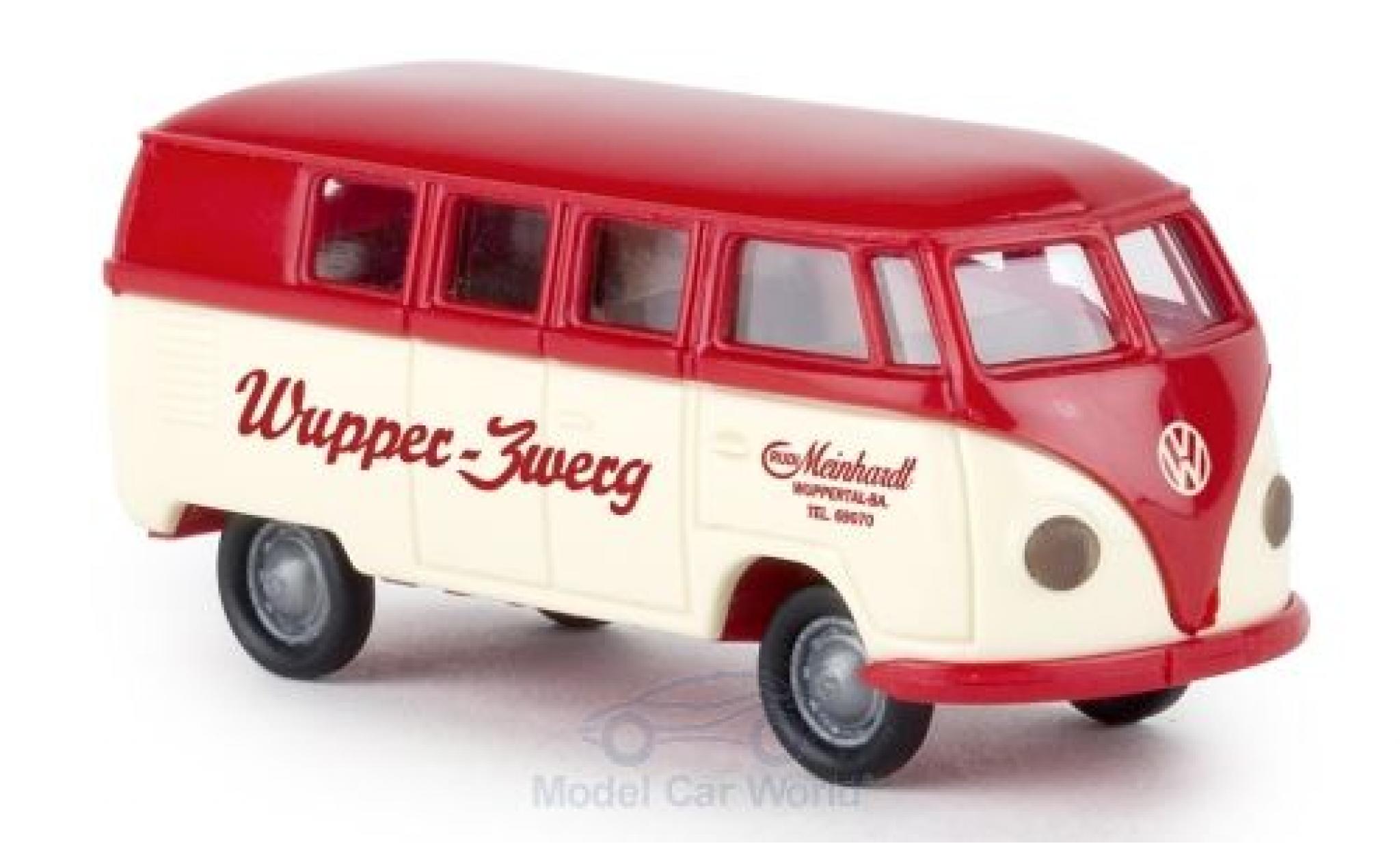 Volkswagen T1 B 1/87 Brekina a Stationwagen Wupper Zwerg modelauto