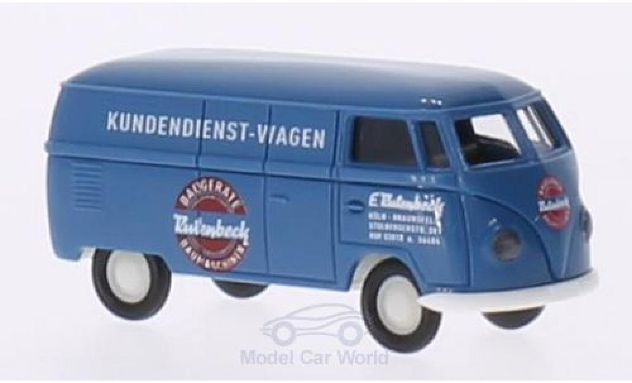 Volkswagen T1 B 1/87 Brekina a Rutenbeck Kasten modelauto