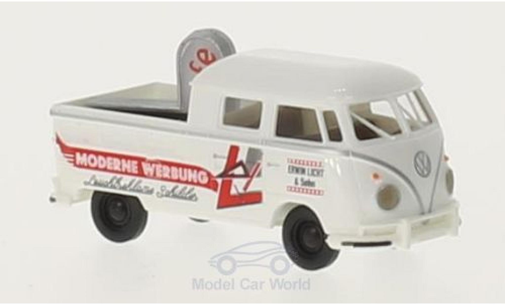 Volkswagen T1 B 1/87 Brekina b DoKa Moderne Werbung mit Ladegut modelauto