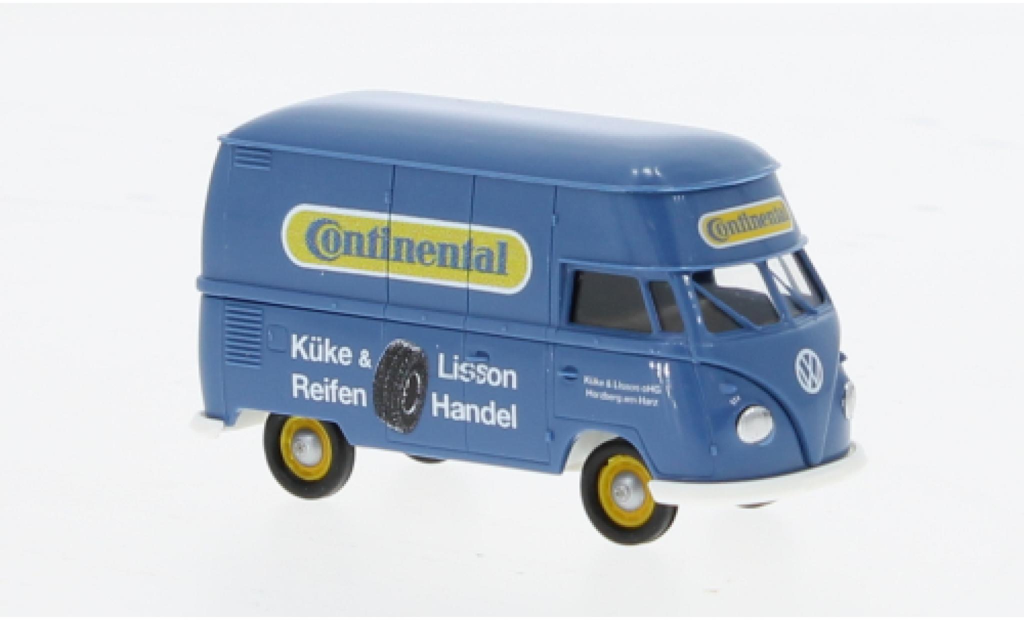 Volkswagen T1 1/87 Brekina b Gro&szlig;raum-Kasten Continental 1960 1:87 modelauto
