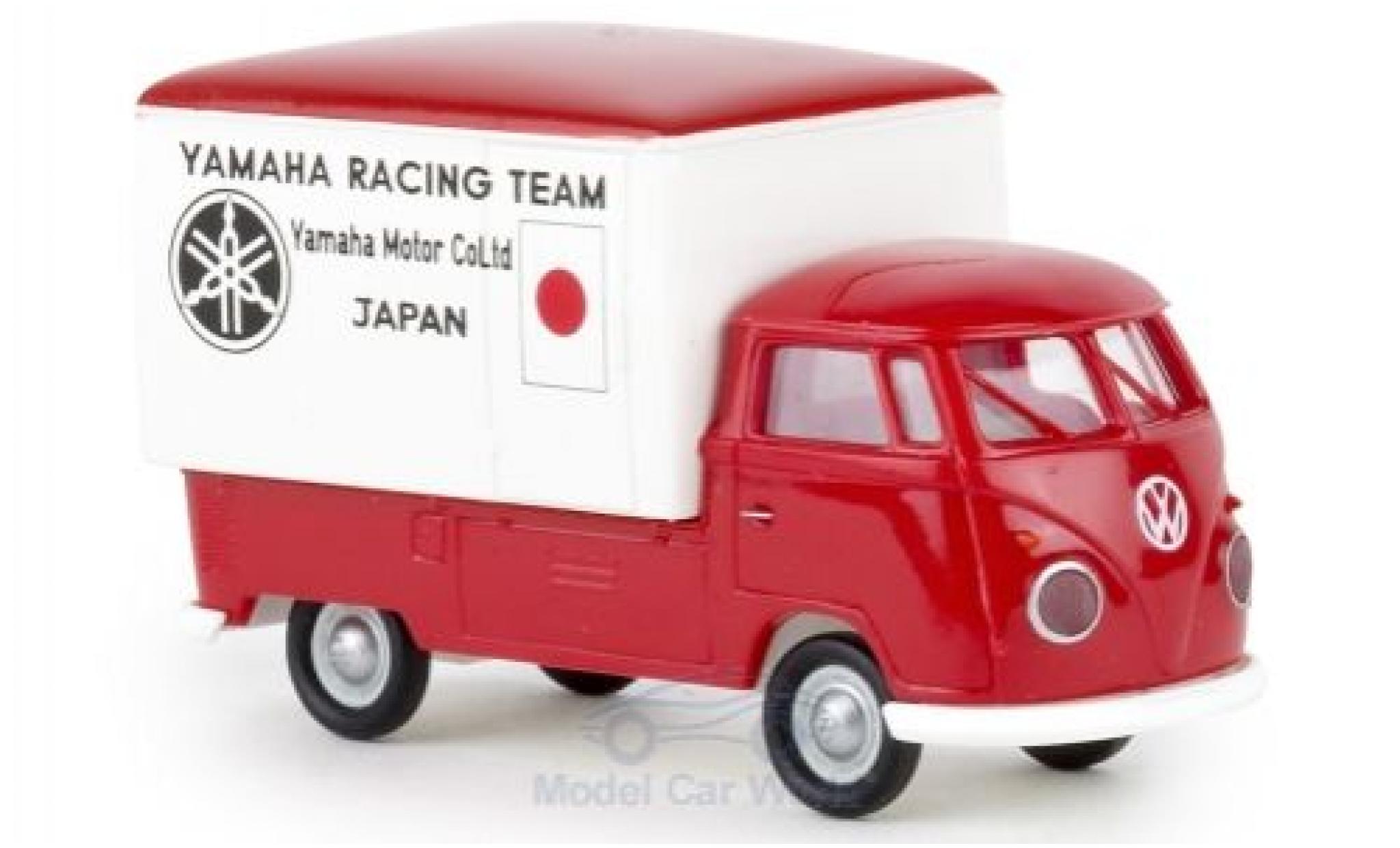Volkswagen T1 1/87 Brekina b Gro&szlig;raum-Koffer Yamaha 1960 modelauto