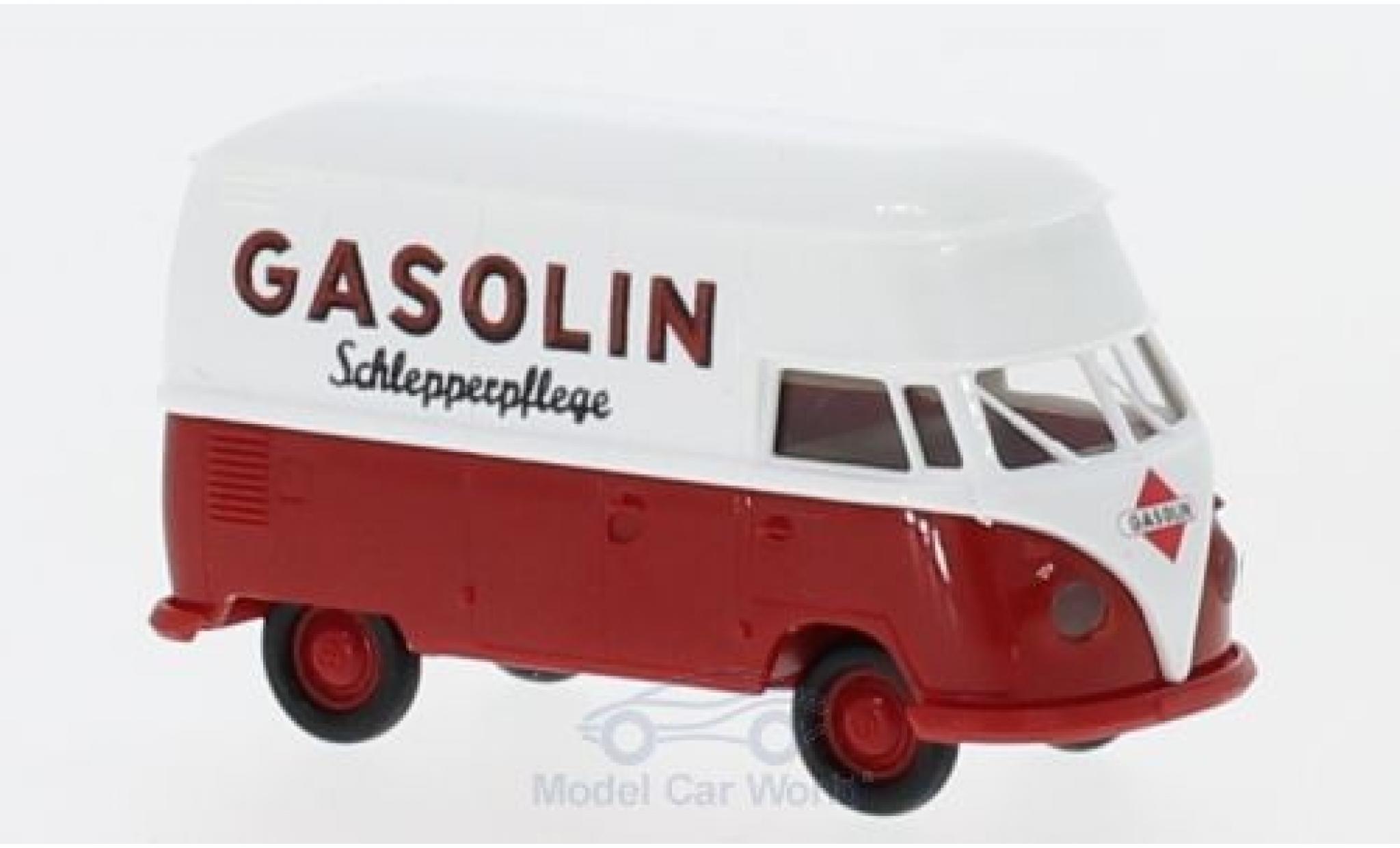 Volkswagen T1 B 1/87 Brekina b Hochdach-Kasten Gasolin Schlepperpflege modelauto