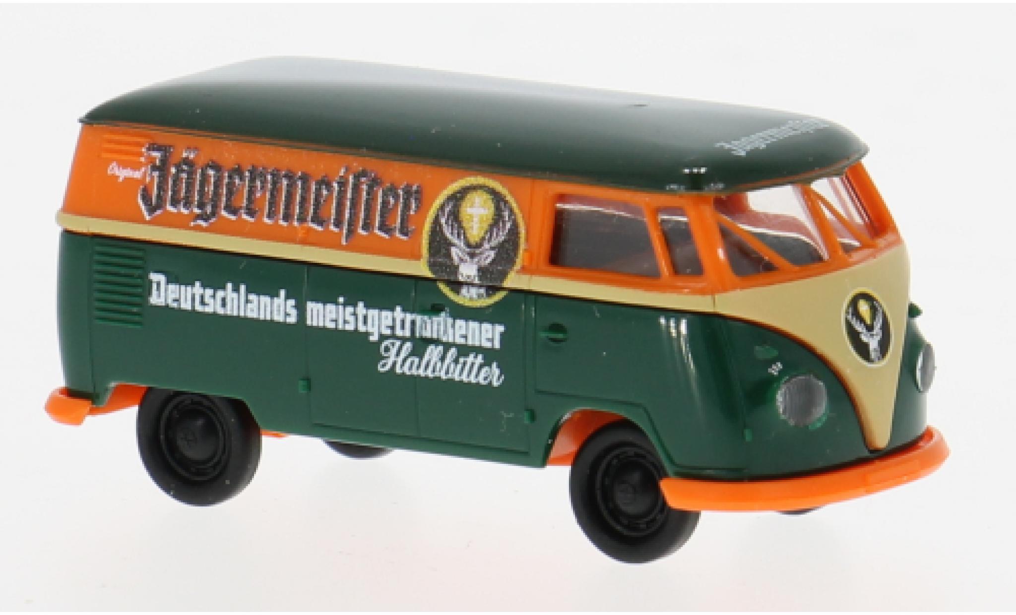 Volkswagen T1 1/87 Brekina b Kasten 1960 J&auml;germeister 1:87 modelauto