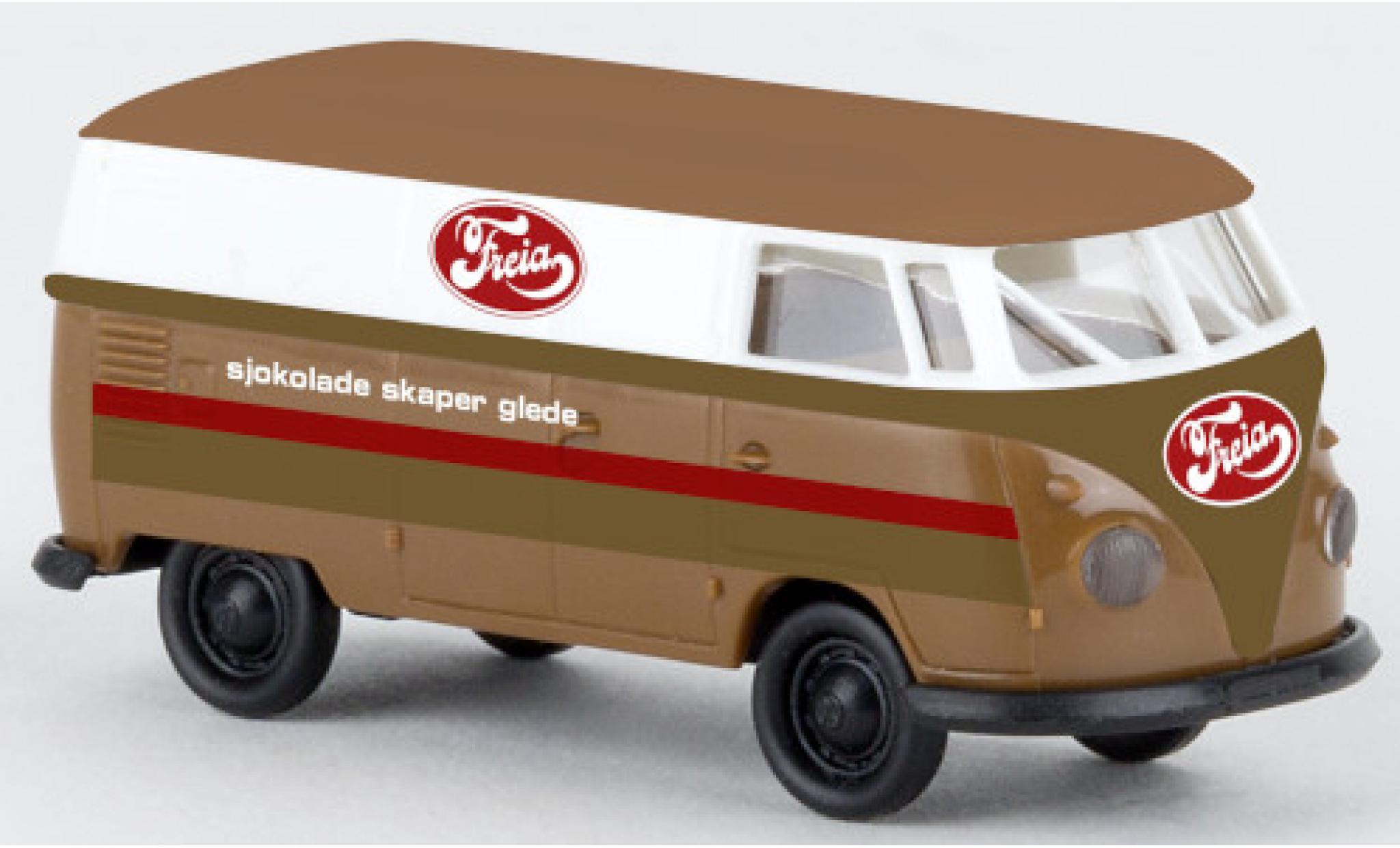 Volkswagen T1 1/87 Brekina b Kasten Freia 1960 modelauto