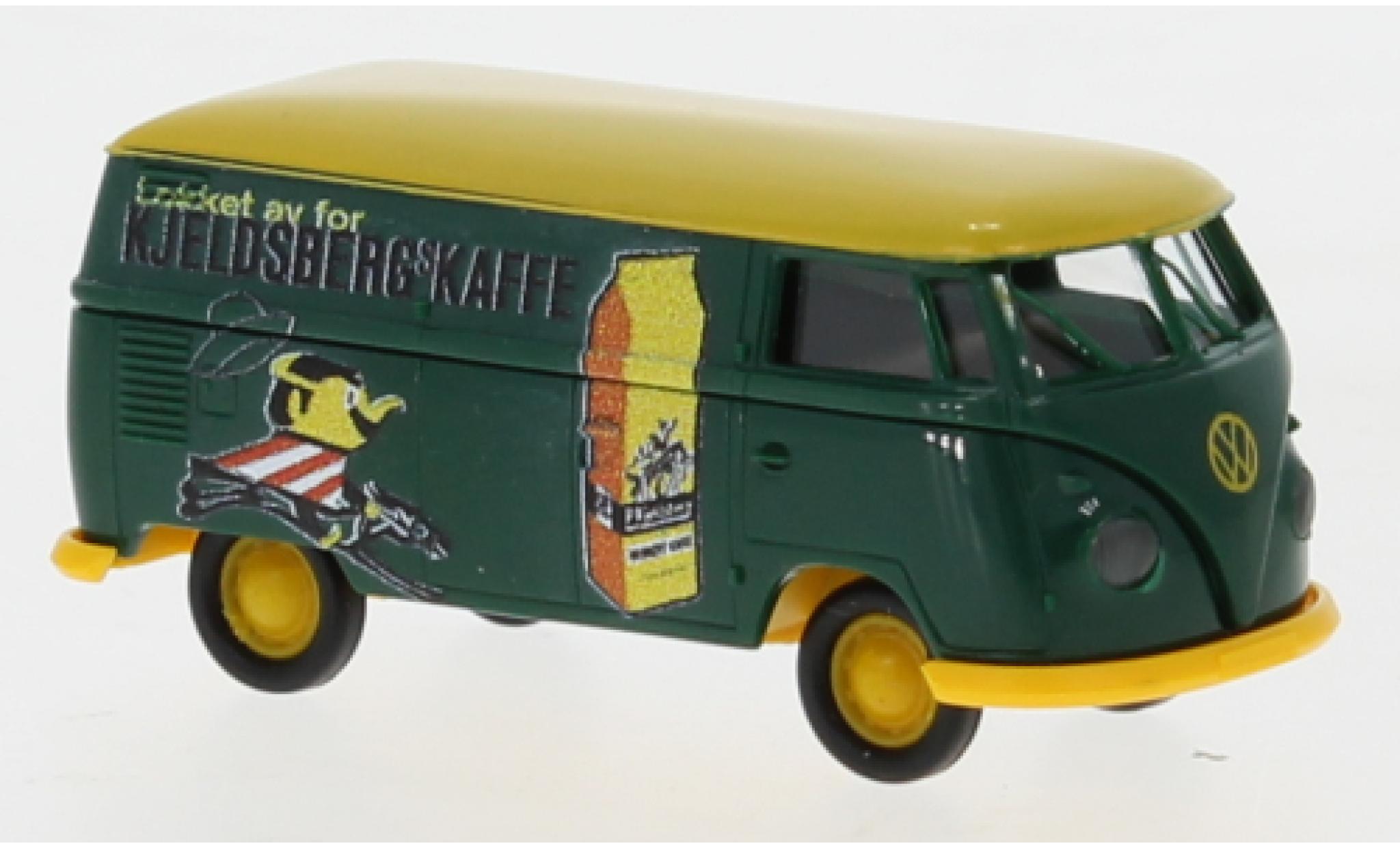 Volkswagen T1 1/87 Brekina b Kasten Kjeldsberg Kaffee 1960 modelauto