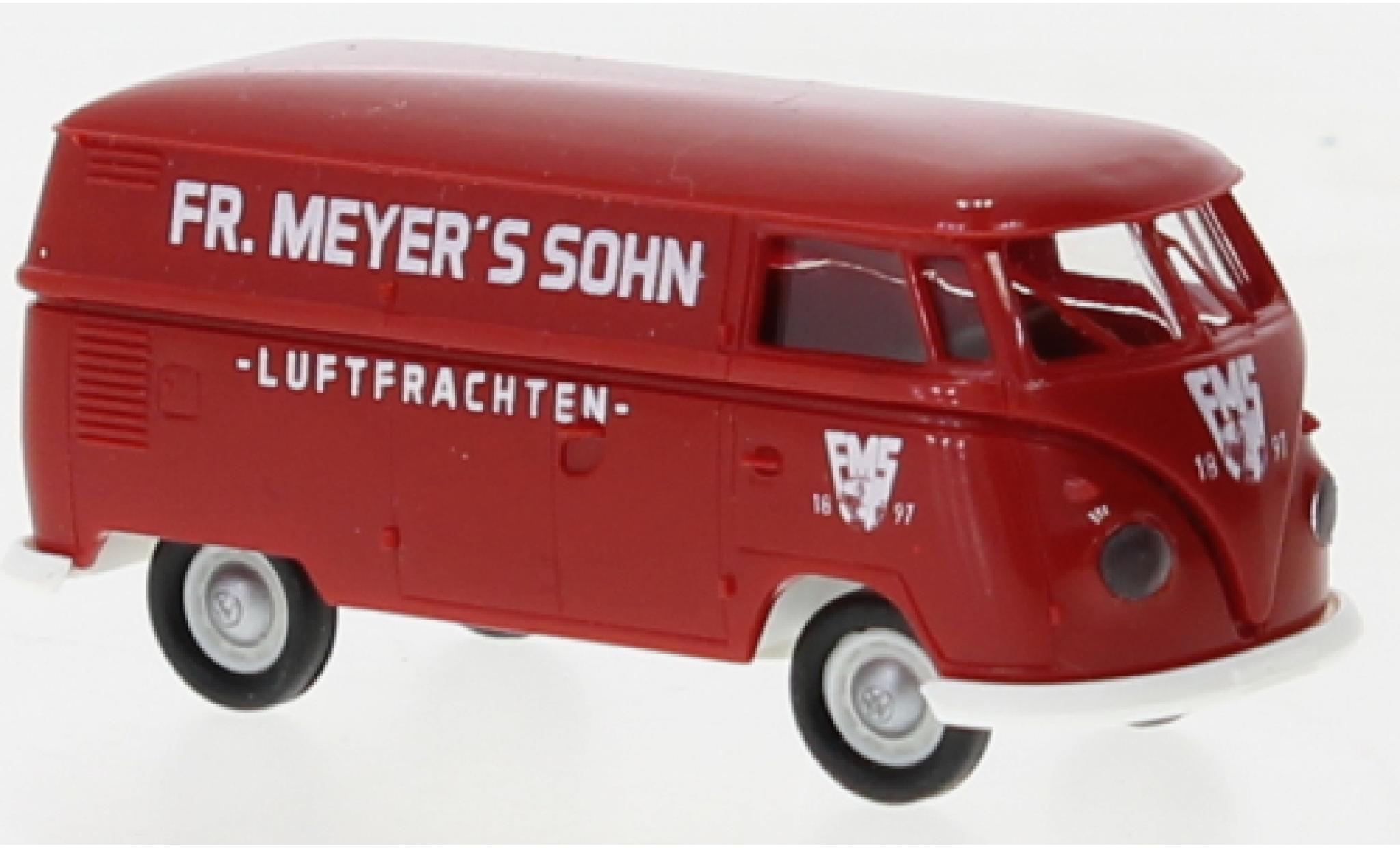 Volkswagen T1 1/87 Brekina b Kasten Sped. Meyer&acute;s Fr. Meyer&acute;s Sohn 1960 1:87 modelauto