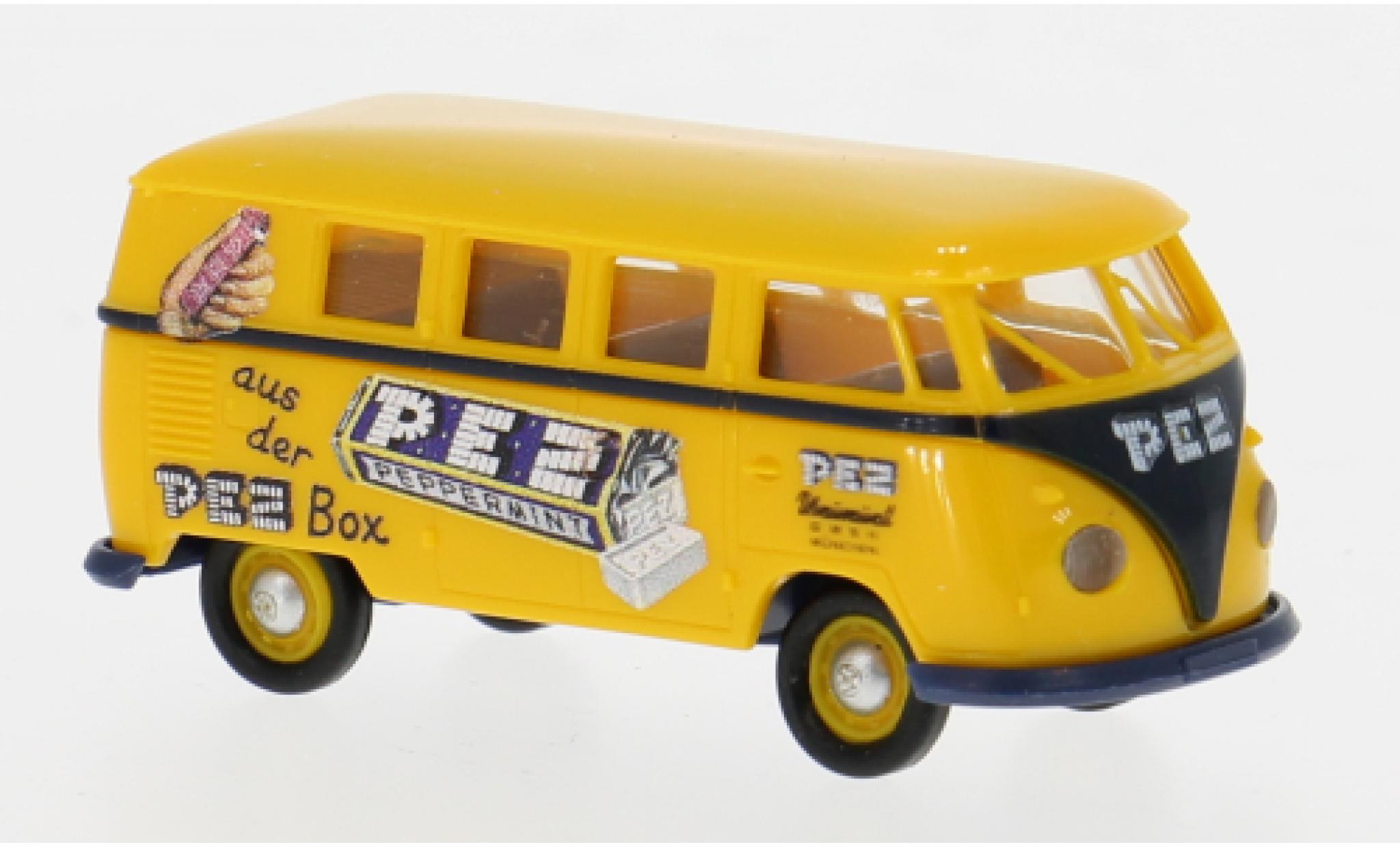 Volkswagen T1 1/87 Brekina b Stationwagen 1960 PEZ 1:87 modelauto