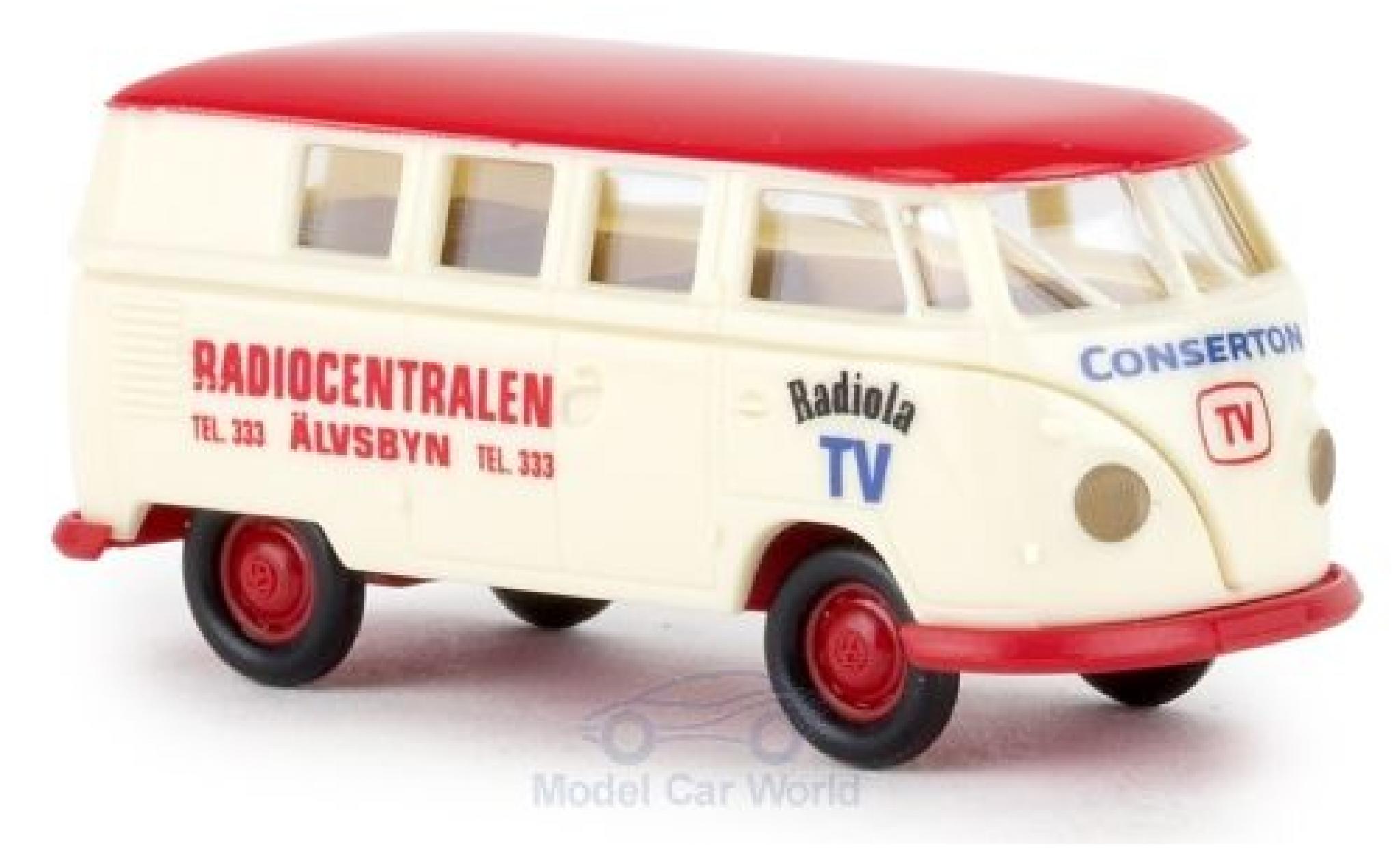 Volkswagen T1 1/87 Brekina b Stationwagen Radiocentralen modelauto