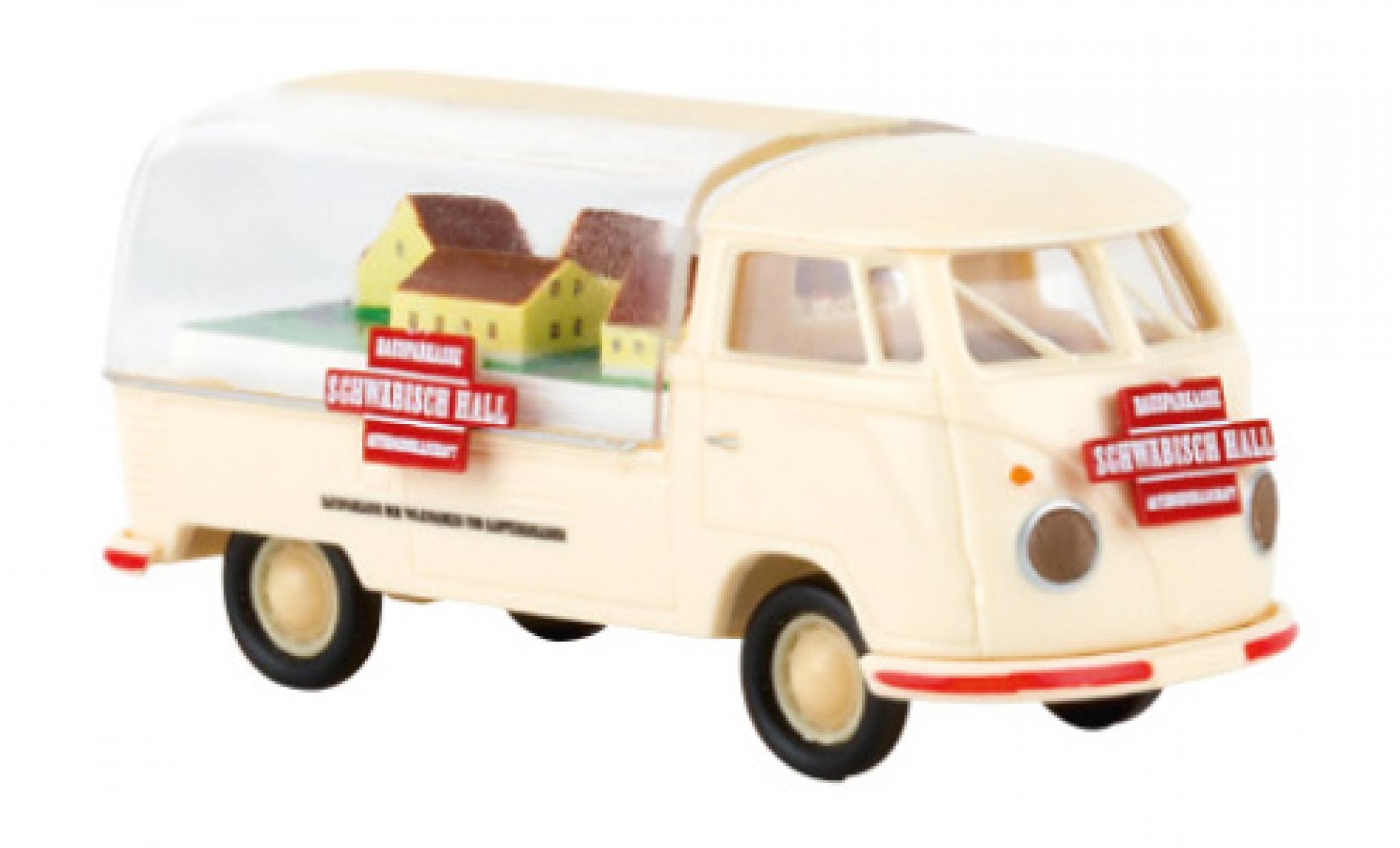 Volkswagen T1 1/87 Brekina b Pr&auml;sentationswagen Schw&auml;bisch Hall 1960 modelauto