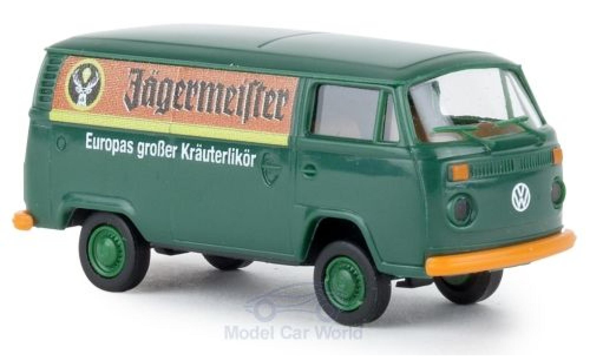 Volkswagen T2 1/87 Brekina Kasten J&auml;germeister modelauto