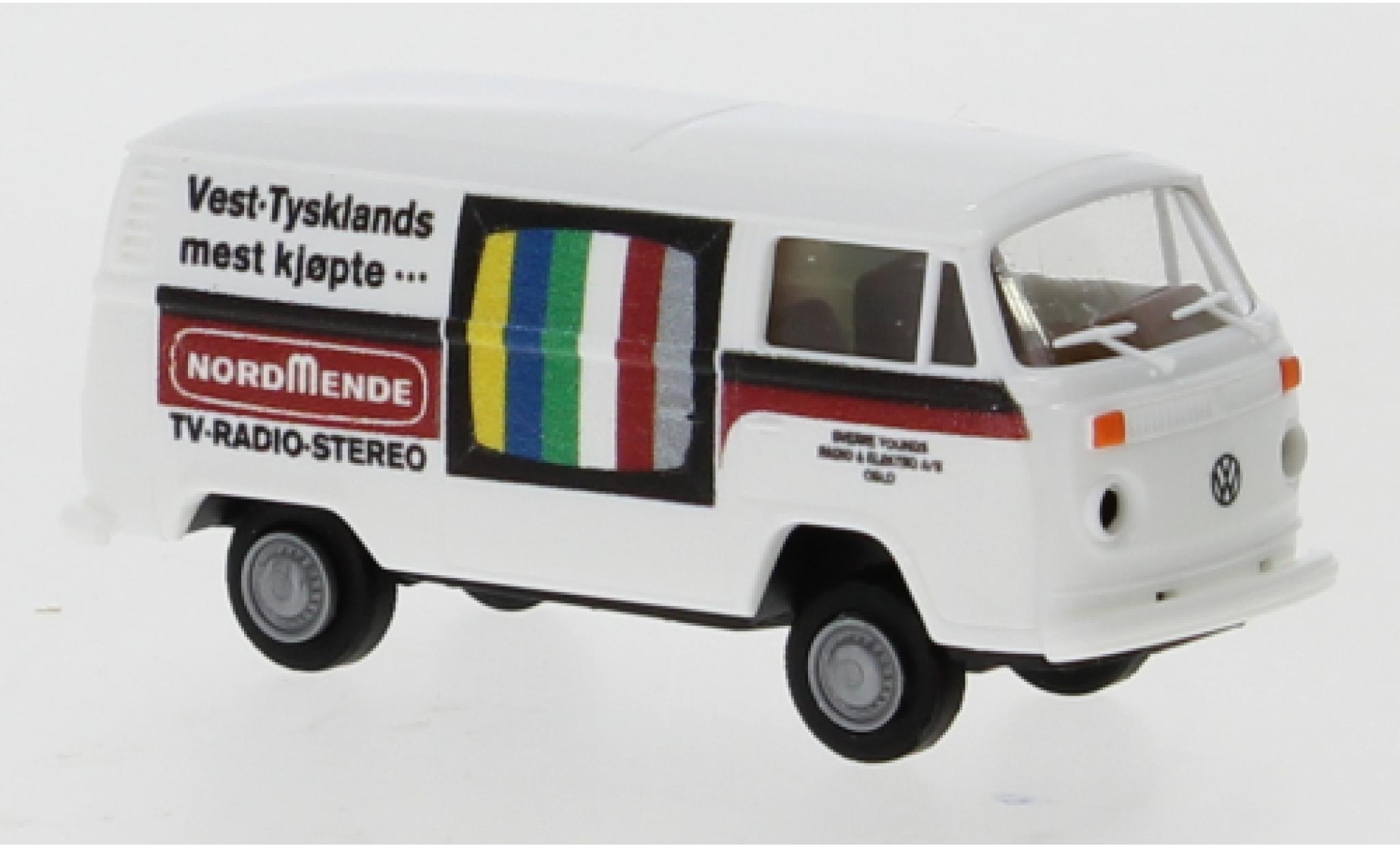 Volkswagen T2 1/87 Brekina Kasten Nordmende (NO) 1973 modelauto