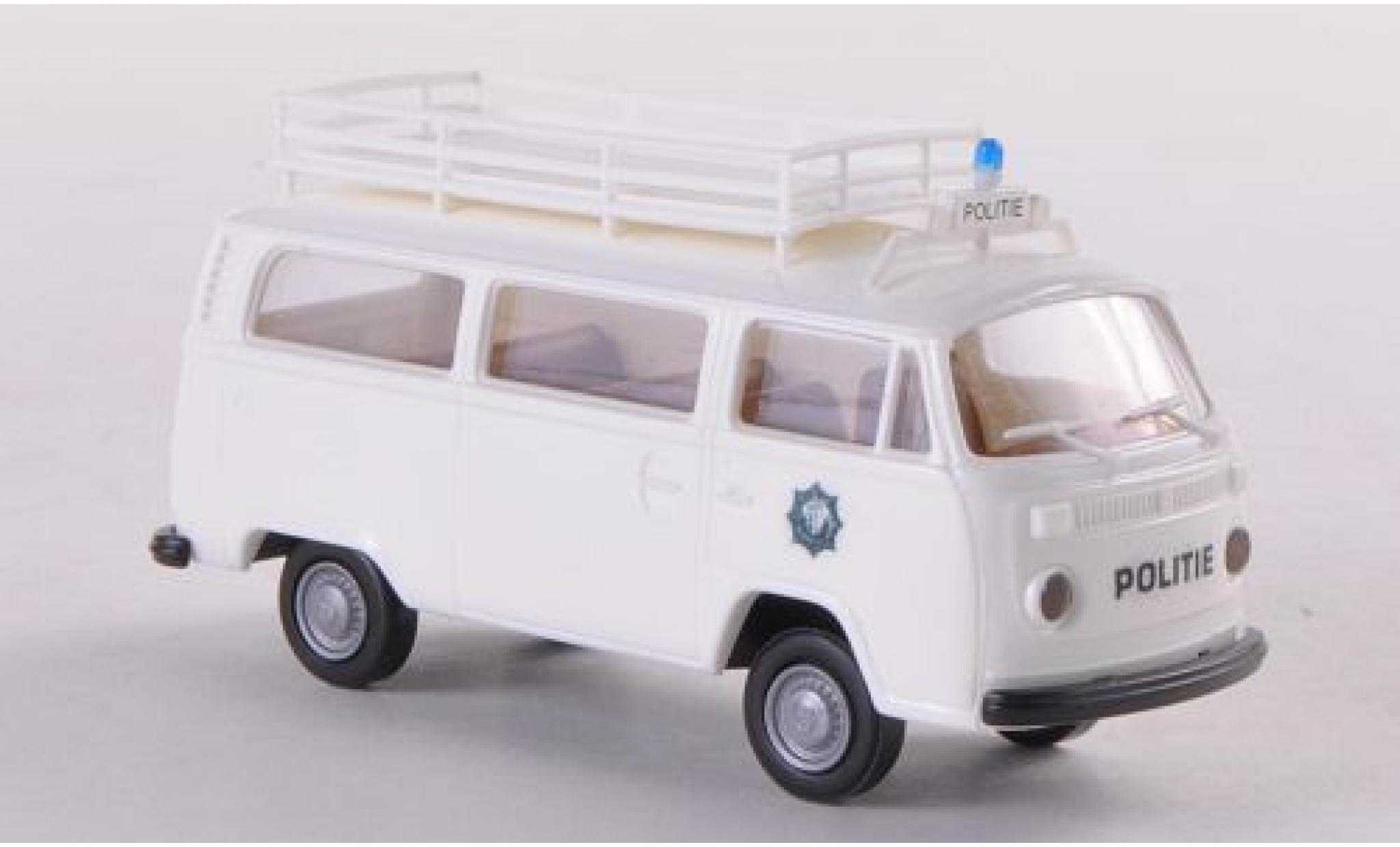 Volkswagen T2 1/87 Brekina Stationwagen Politie (NL) modelauto