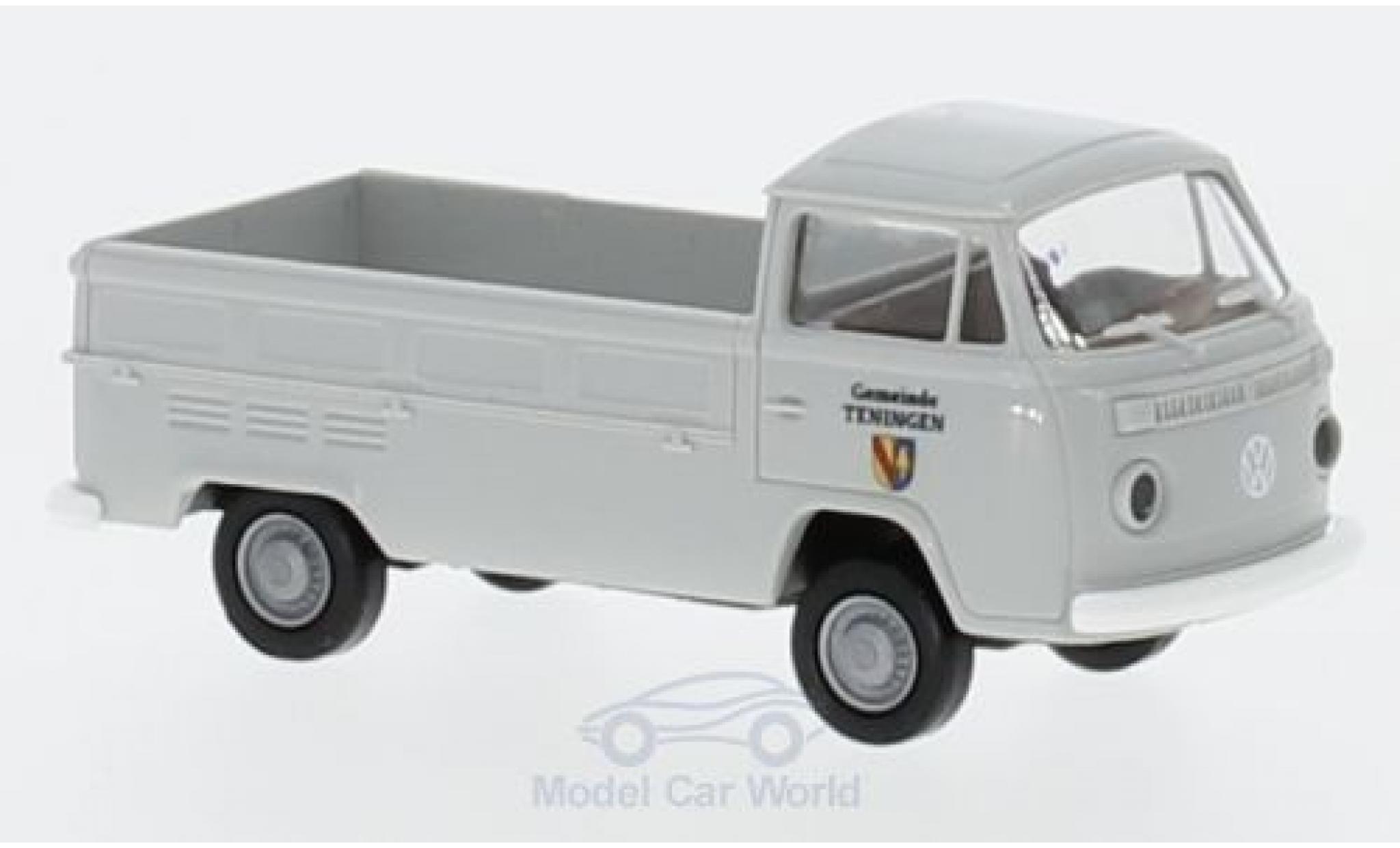 Volkswagen T2 A 1/87 Brekina Pritsche Gemeinde Teningen modelauto