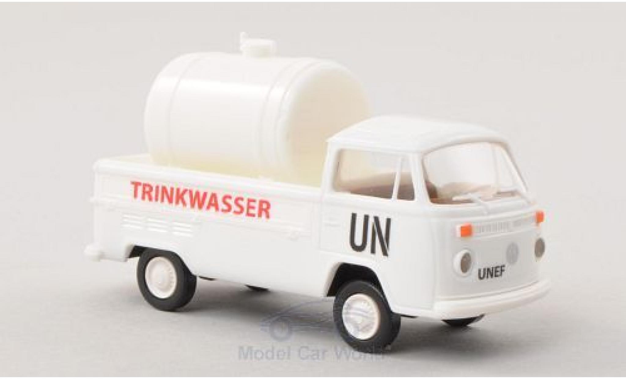 Volkswagen T2 A 1/87 Brekina UN - Trinkwasser mit Ladegut modelauto