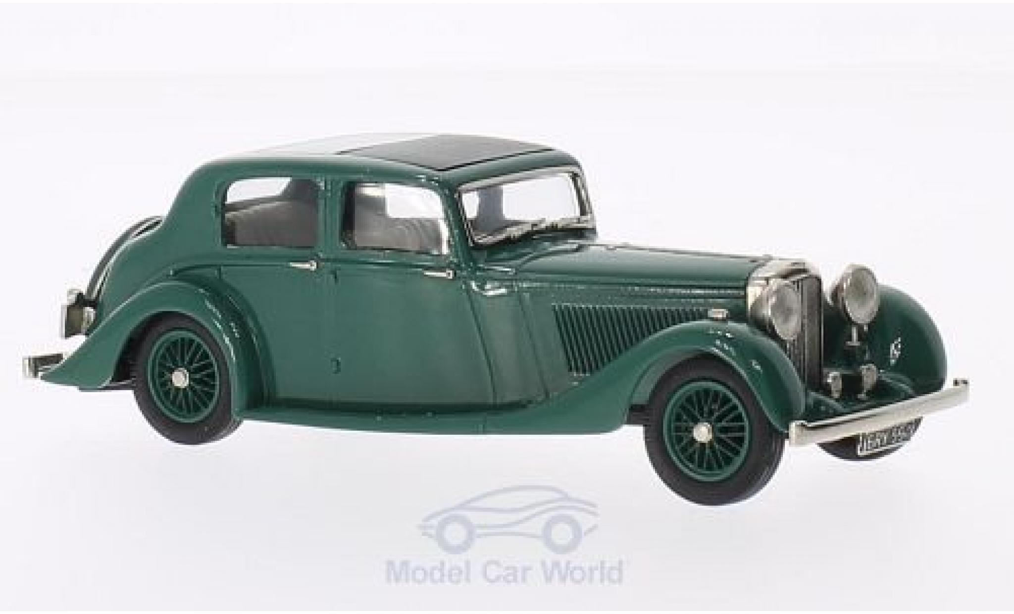 Bentley 4.5 1/43 Brooklin 4 1/4 Litre Park Ward groen 1937 modelauto