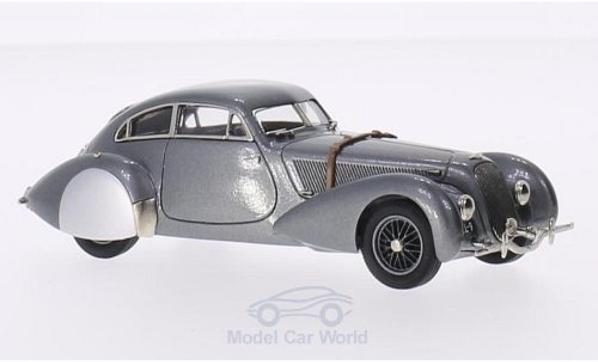 Bentley Embiricos 1/43 Brooklin metallic grijs/grijs RHD 1939 Original Car modelauto