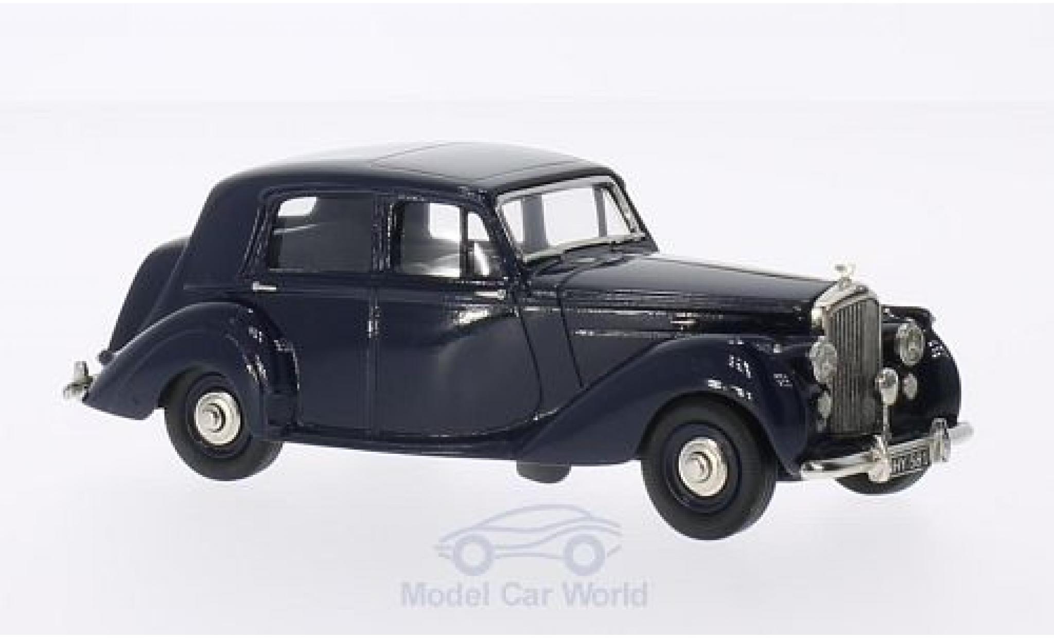 Bentley Mark 6 1/43 Brooklin MK VI 4-door Sallon blauw 1951 modelauto