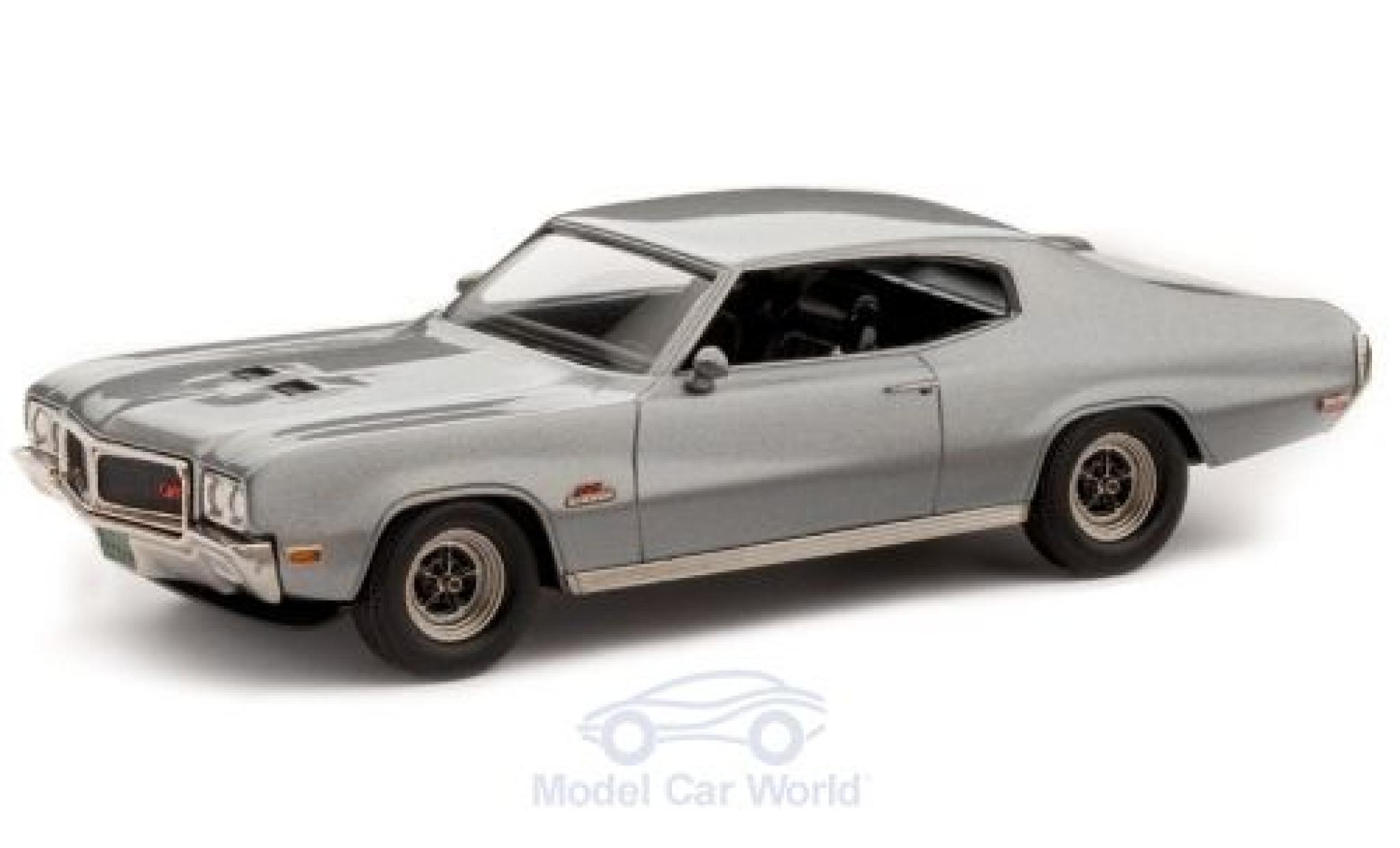Buick GS 1/43 Brooklin 455 Hardtop Coupe metallic grijs 1970 modelauto