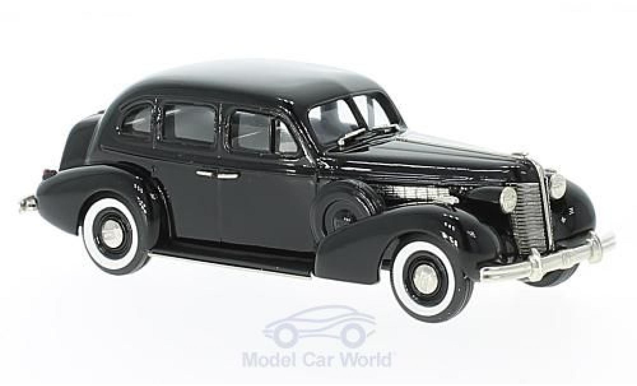 Buick Special 1/43 Brooklin 4-door Touring Sedan zwart 1938 modelauto