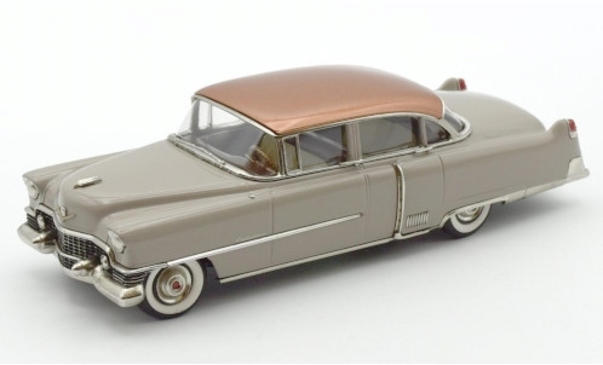 Cadillac Fleetwood 1/43 Brooklin Sixty Special grijs/metallic kupfer 1954 modelauto
