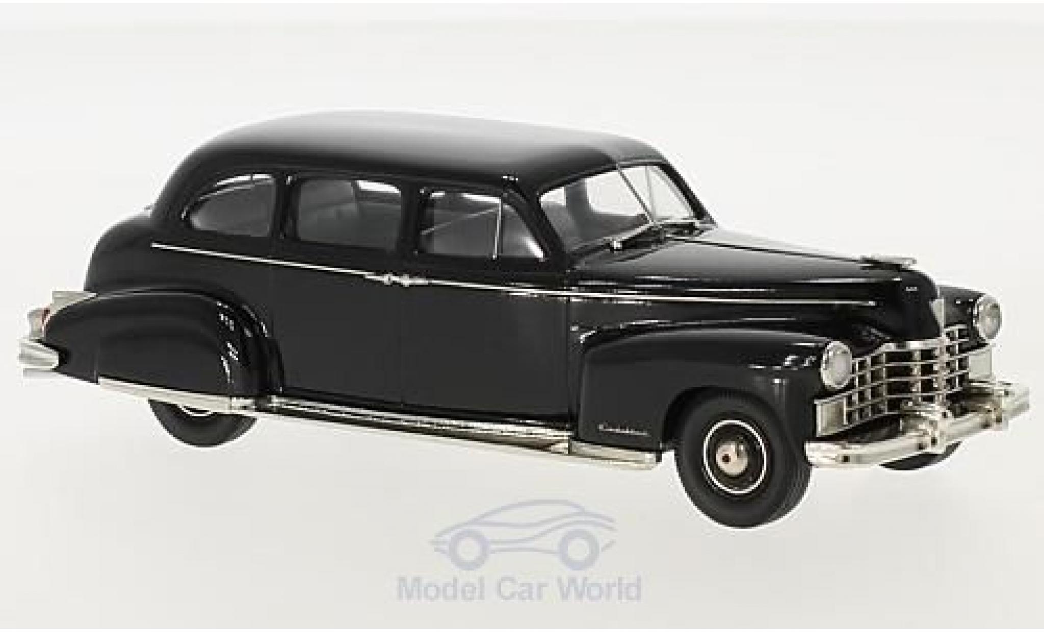 Cadillac Series 75 1/43 Brooklin Sedan zwart 1947 modelauto