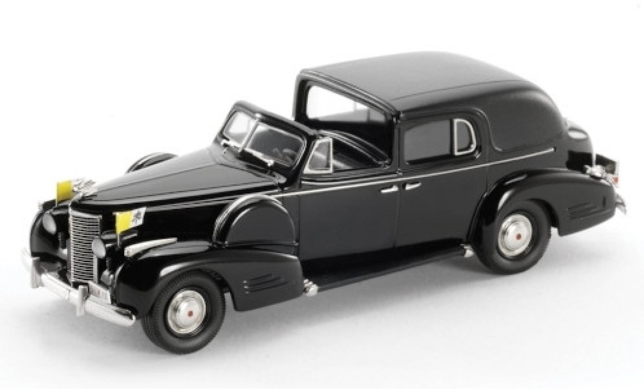 Cadillac V16 1/43 Brooklin Series 90 Fleetwood Town Car zwart 1938 Edizioni Musei Vaticani modelauto