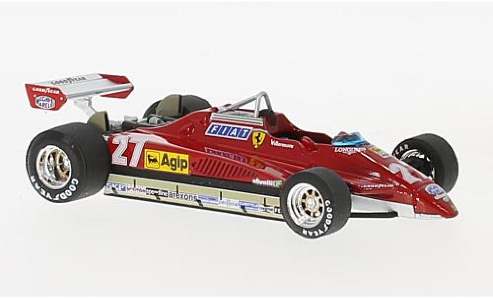 Ferrari 126 1/43 Brumm C2 Turbo No.27 formule 1 GP San Marino 1982 modelauto