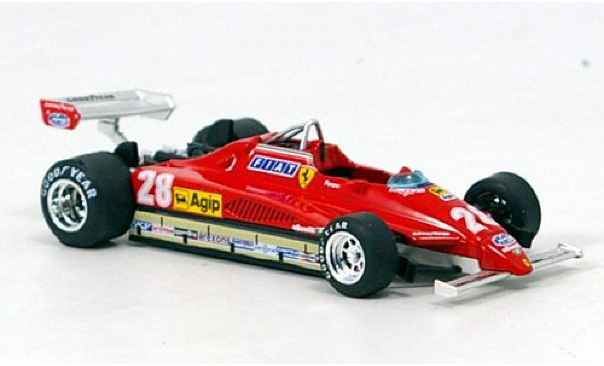 Ferrari 126 1/43 Brumm C2 Turbo No.28 formule 1 GP San Marino 1982 modelauto