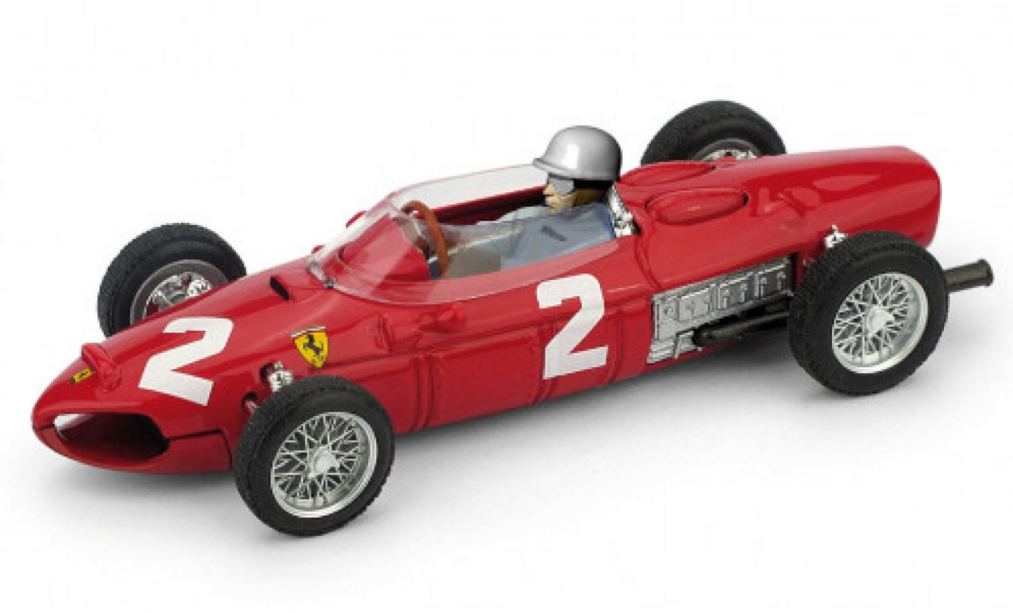Ferrari 156 1/43 Brumm F1 No.2 formule 1 GP Italie 1961 modelauto