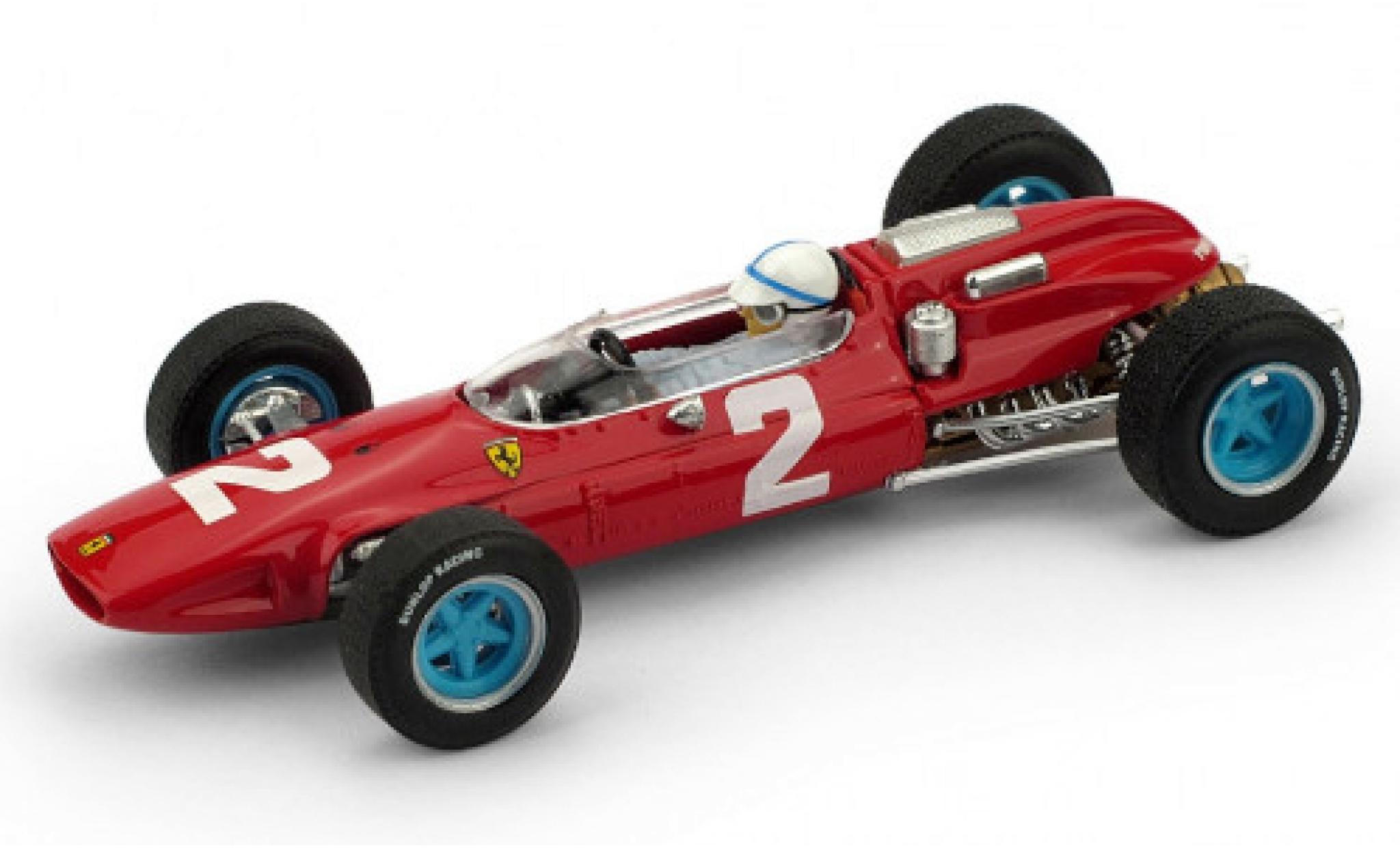 Ferrari 158 1/43 Brumm F1 No.7 formule 1 GP Allemagne 1964 modelauto
