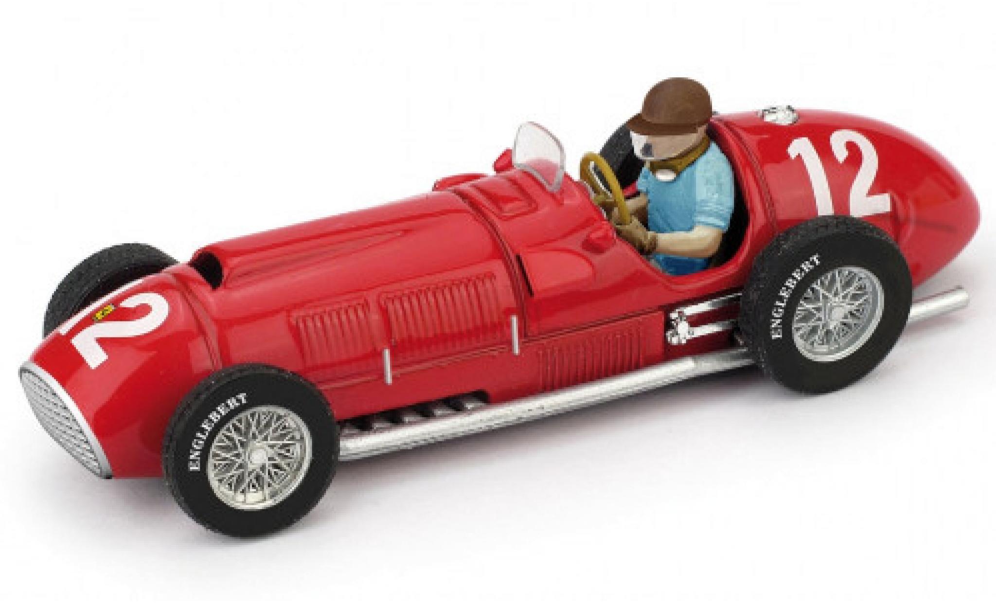 Ferrari 375 1/43 Brumm F1 No.12 formule 1 GP Angleterre 1951 modelauto