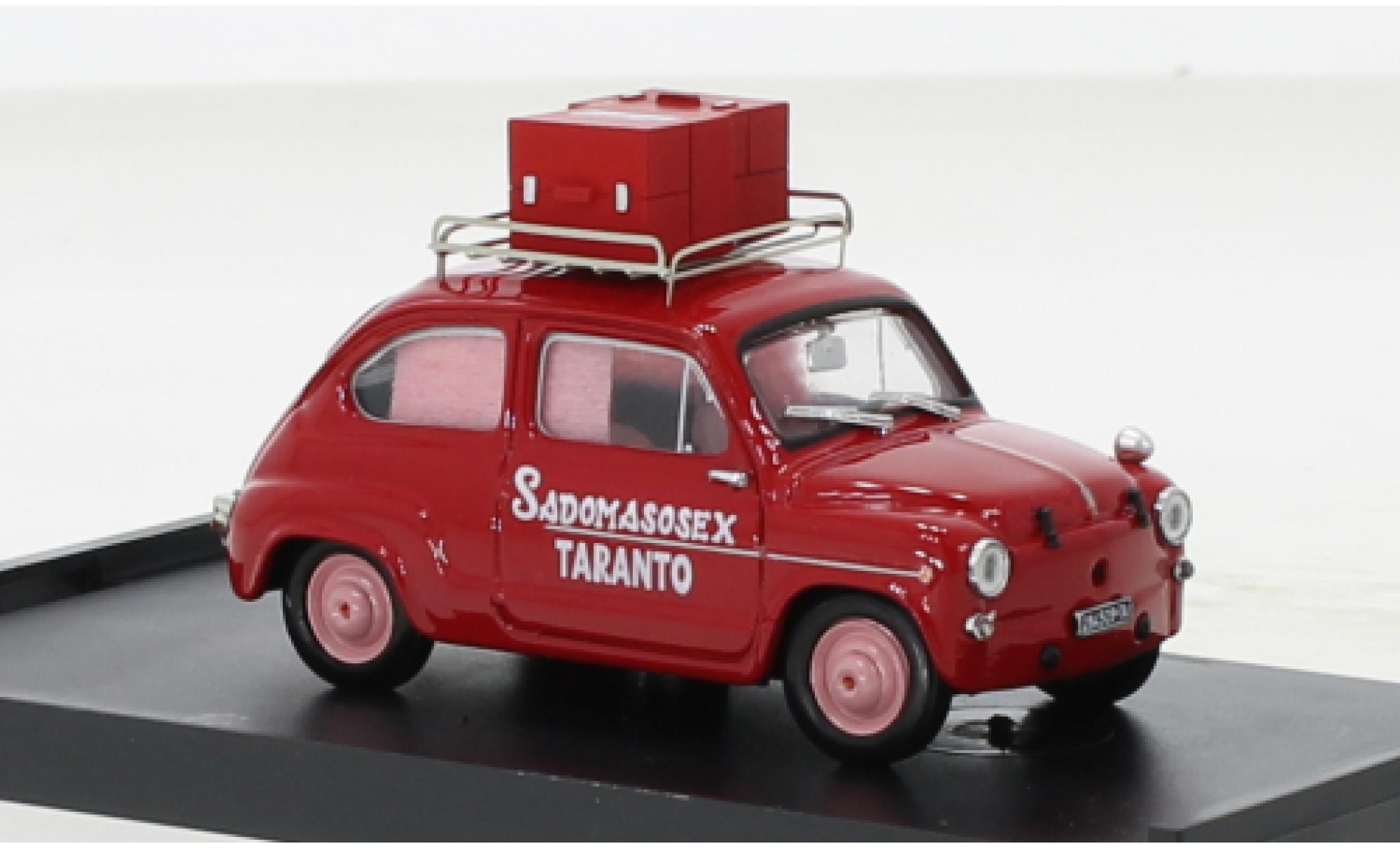 Fiat 600 1/43 Brumm D Berlina Taranto 1975 modelauto