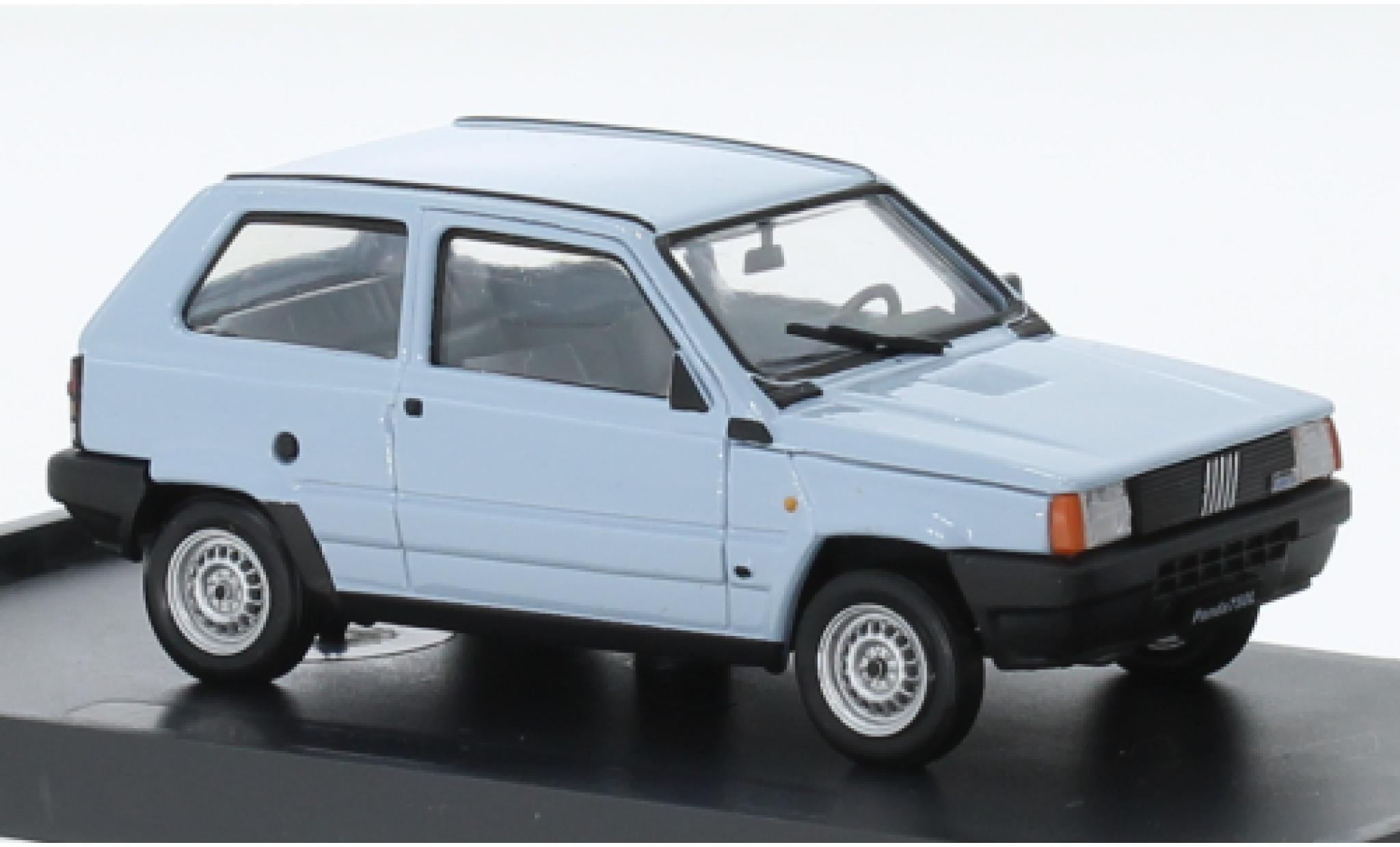 Fiat Panda 1/43 Brumm 750L Supernova blauw clair 1986 modelauto