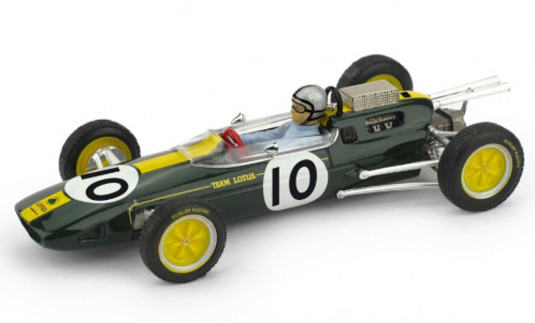 Lotus 25 1/43 Brumm No.10 Team formule 1 GP Mexiko 1963 modelauto
