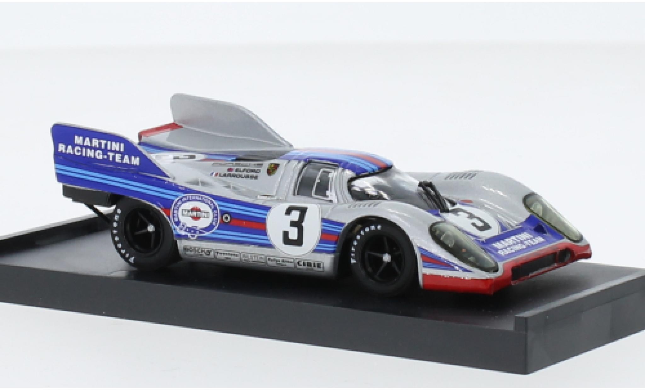 Porsche 917 1971 1/43 Brumm K No.3 Martini Racing Team Martini 1000km Monza modelauto