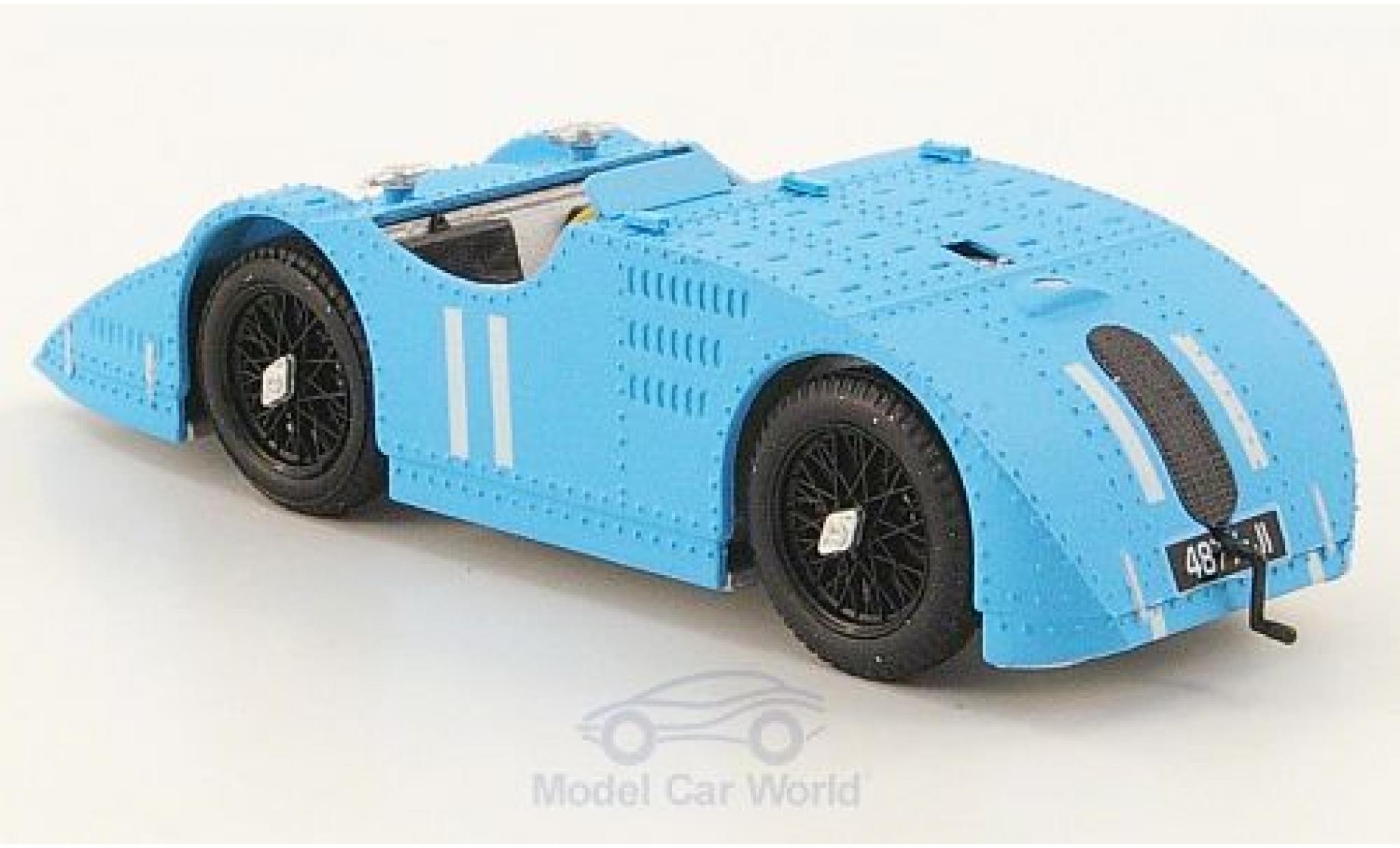 Bugatti 32 1/43 Brumm Type Tank No.11 GP Frankreich 1923 P. De Vizcaya modelauto