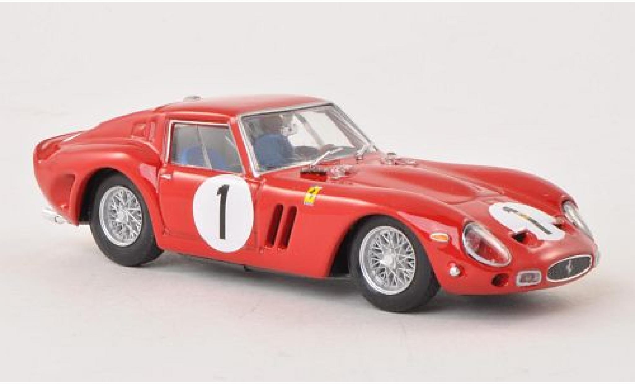 Ferrari 250 1/43 Brumm GTO No.1 1000km Paris 1962 ch&acirc;ssis 3987GT P.Rodriguez/R.Rodriguez modelauto