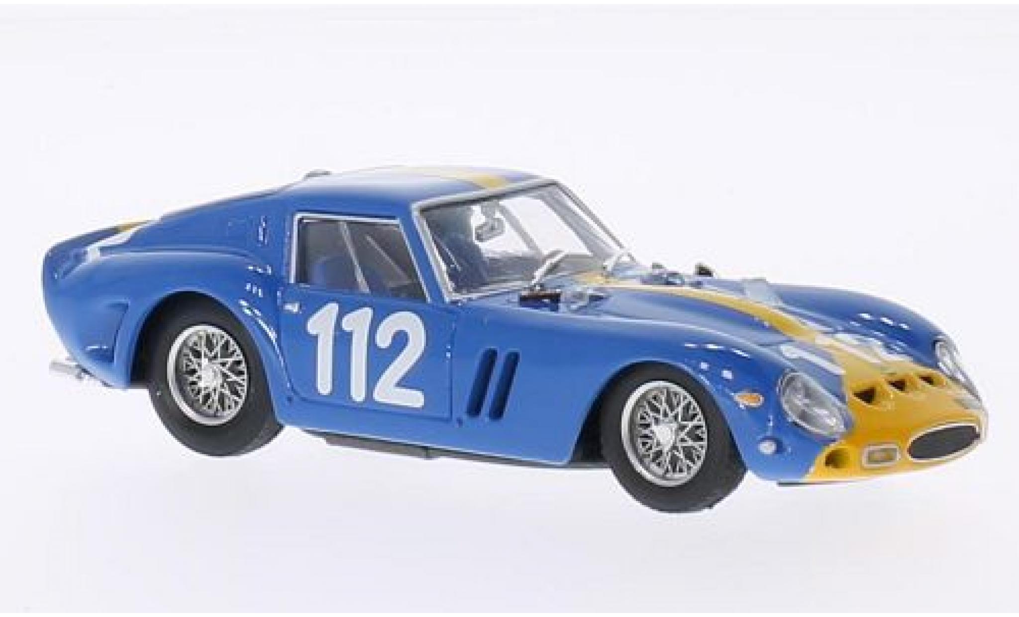 Ferrari 250 1/43 Brumm GTO No.112 Targa Florio 1964 ch&acirc;ssis 3445GT U.Norinder/P.Troberg modelauto