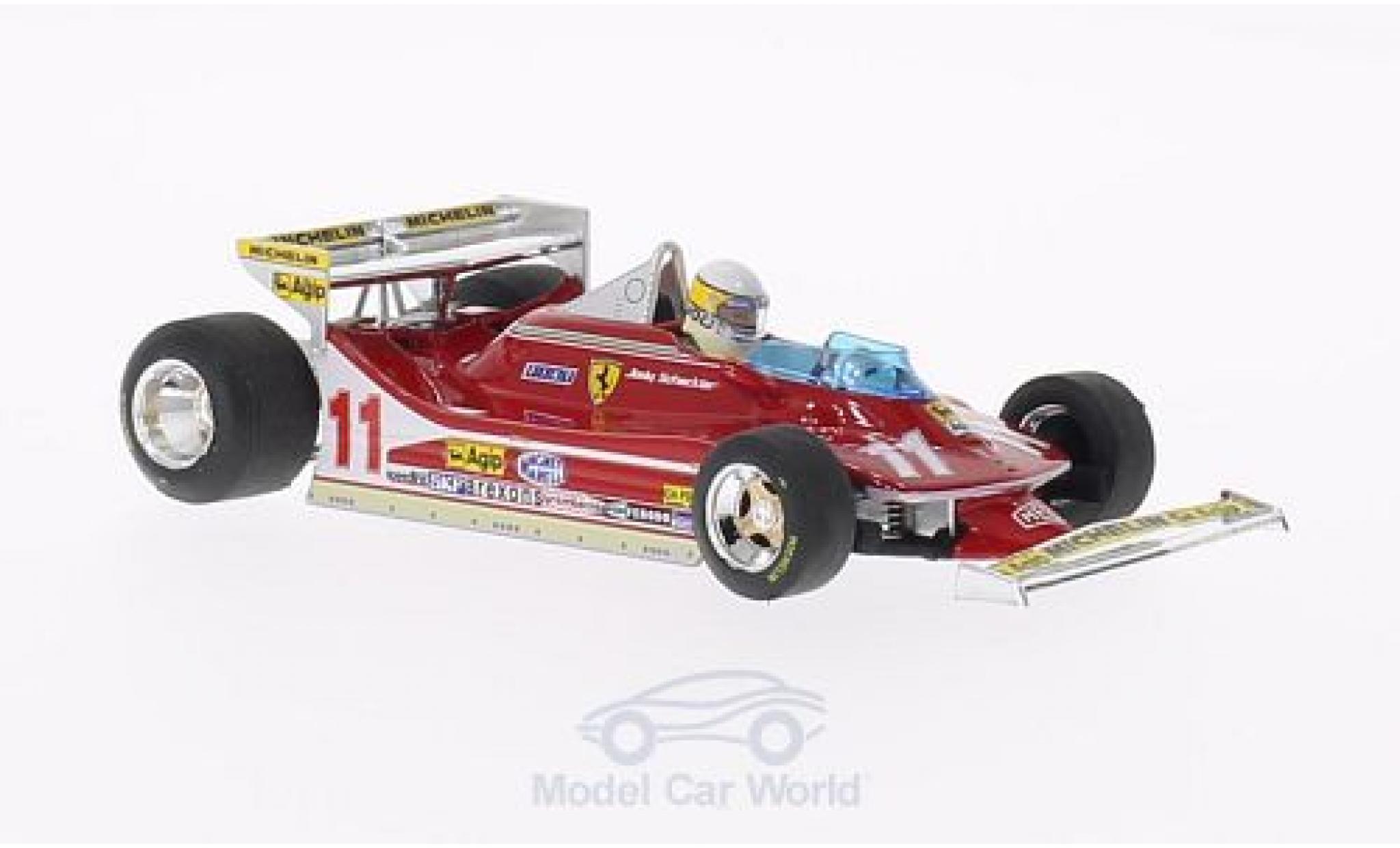 Ferrari 312 T4 1/43 Brumm T4 No.11 GP Monaco 1979 J.Scheckter modelauto