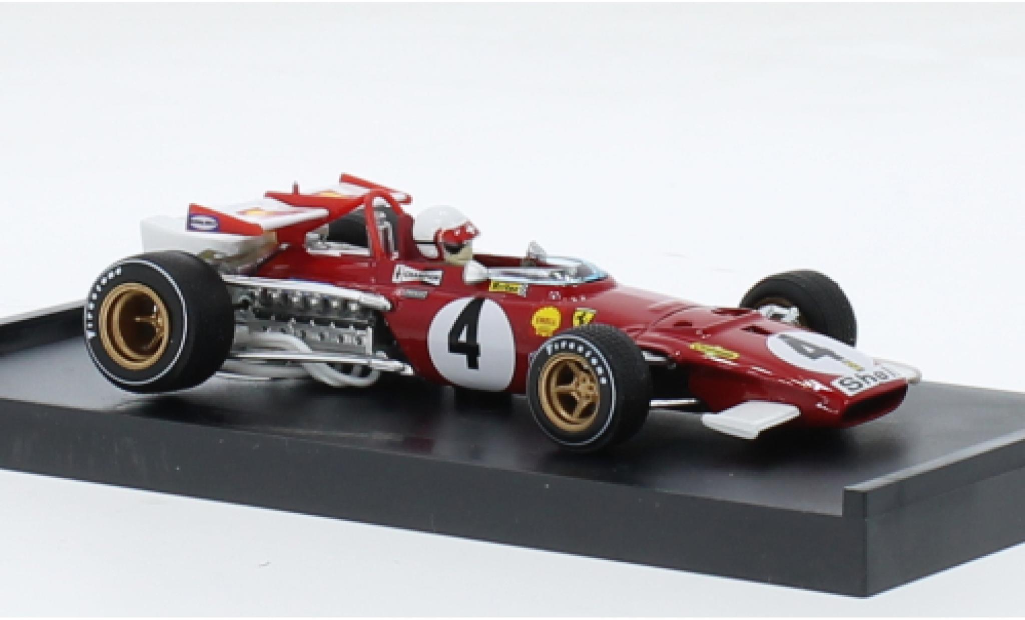 Ferrari 312 1/43 Brumm B No.4 Formel 1 GP Italien 1970 1:43 modelauto