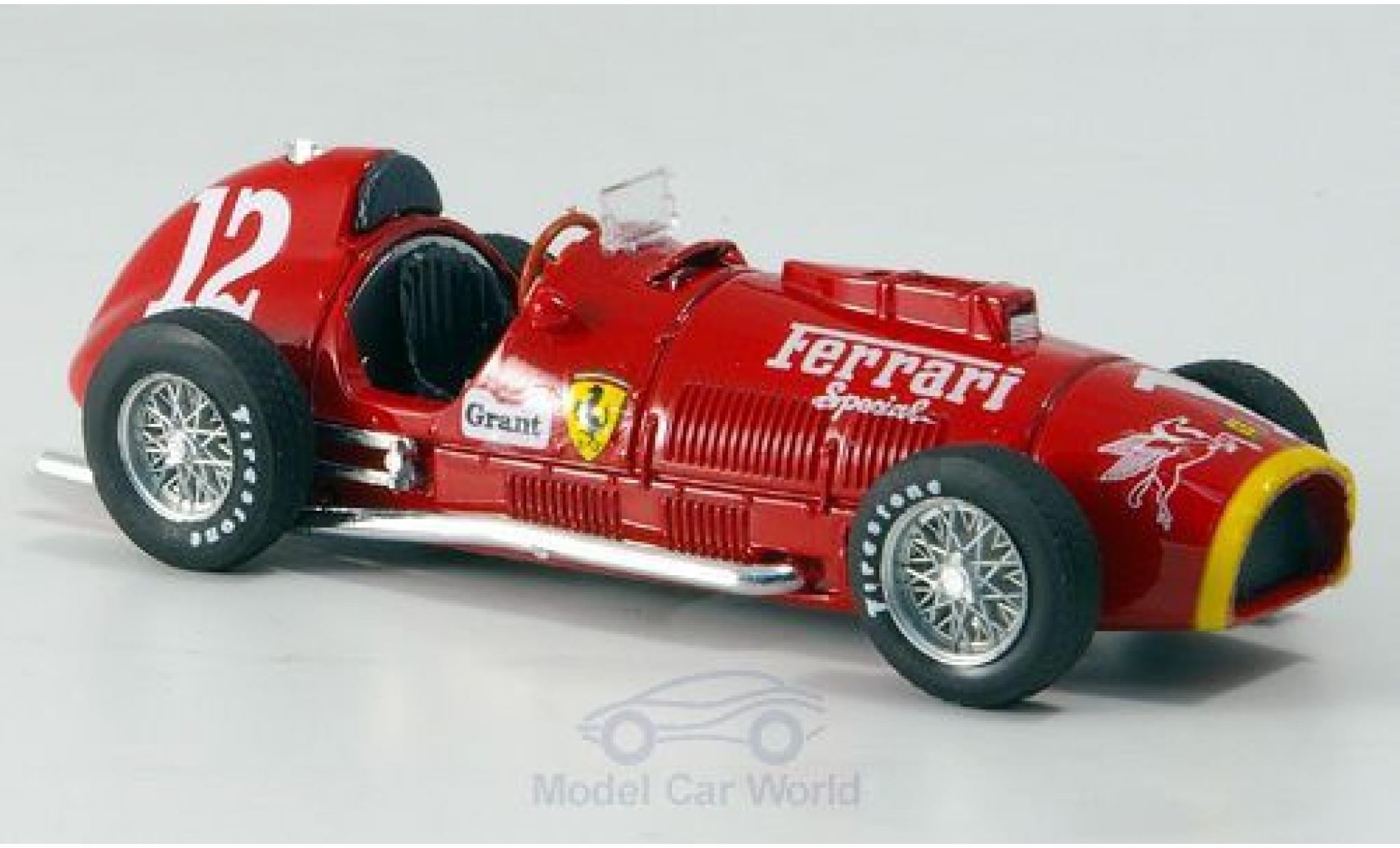Ferrari 375 1/43 Brumm No.12 Indianapolis 1952 A.Ascari modelauto