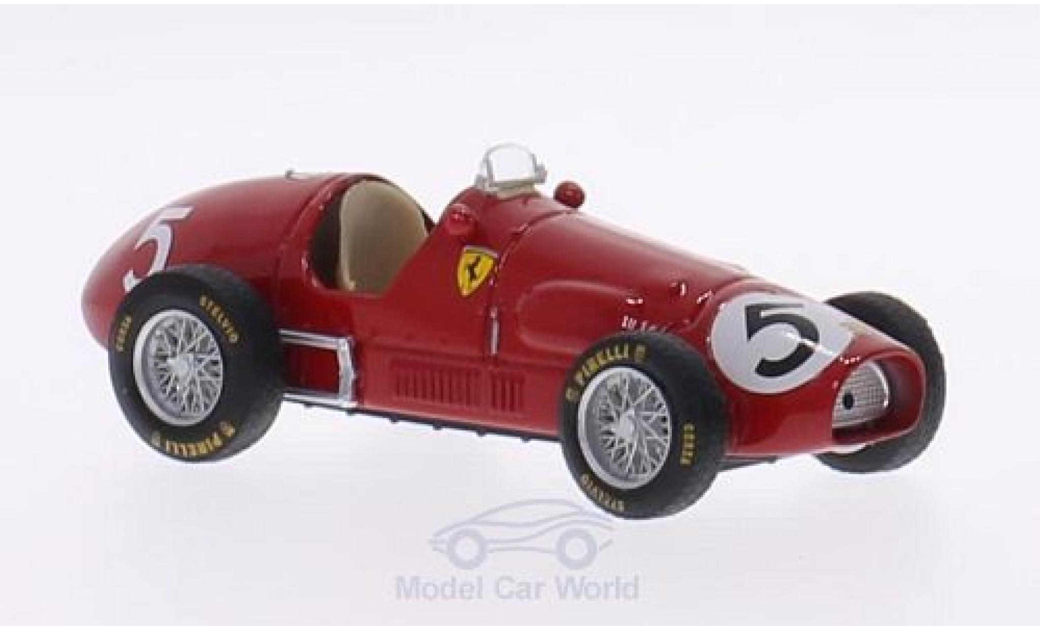Ferrari 500 1/43 Brumm F2 No.5 Scuderia Formel 2 GP Gro&szlig;britannien 1953 A.Ascari modelauto