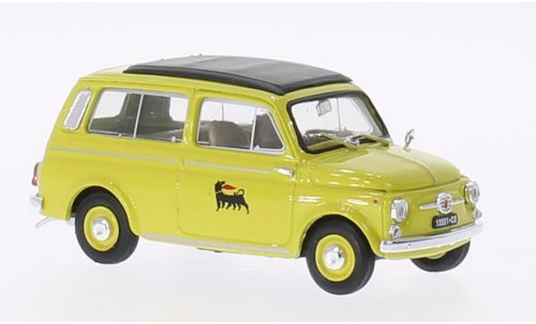 Fiat 500 1/43 Brumm Giardiniera Agip 1960 modelauto
