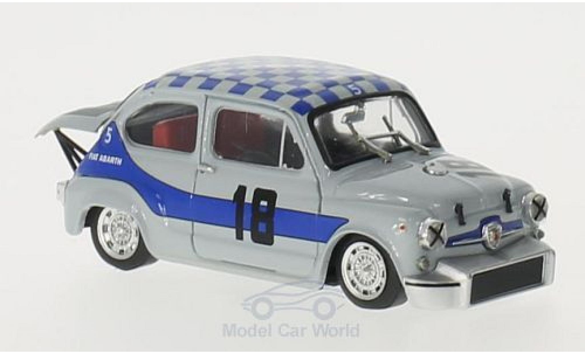 Fiat Abarth 1000 1/43 Brumm Berlina Corsa Gr.5 No.18 4h Monza 1968 A.Merzario modelauto