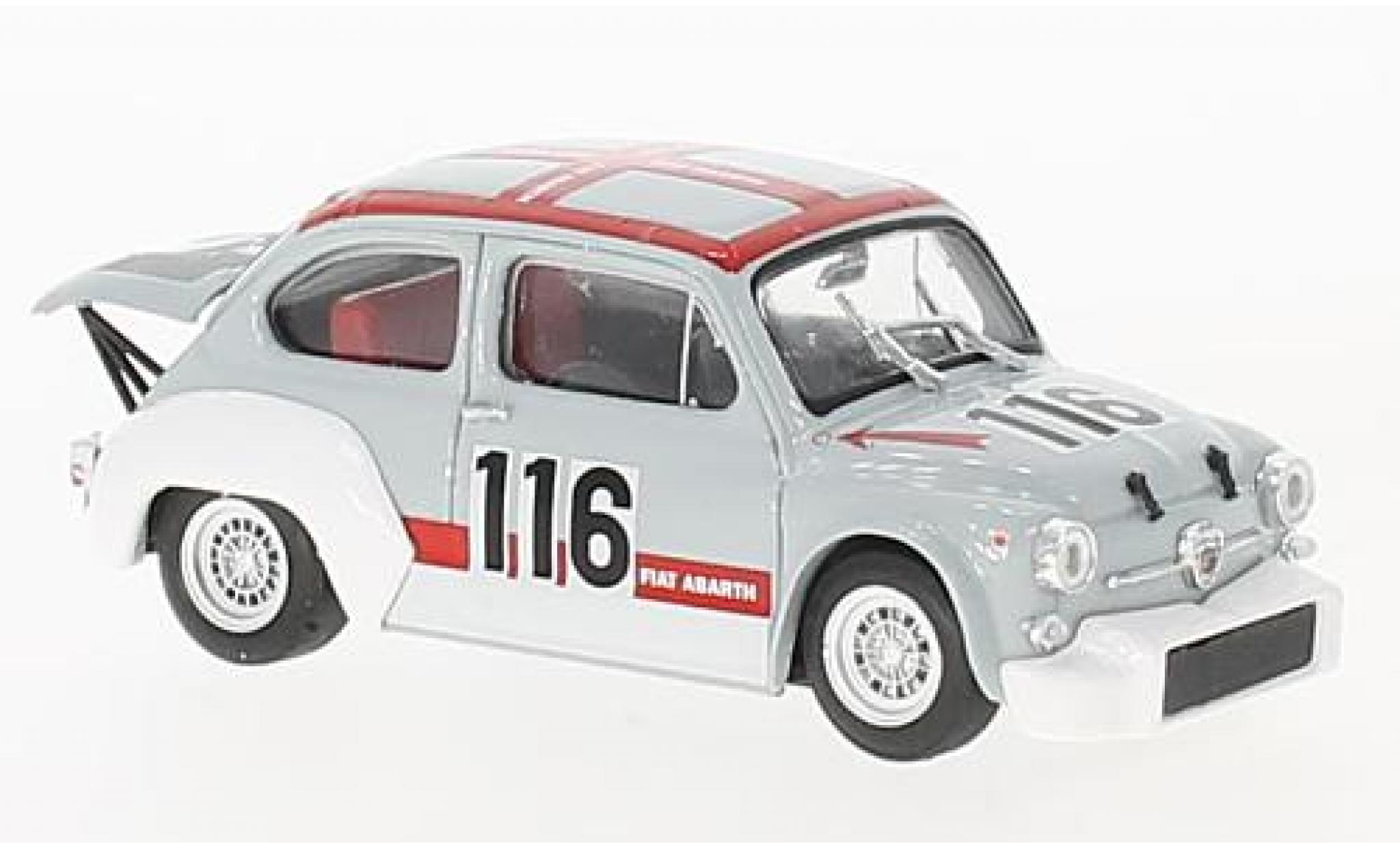 Fiat Abarth 1000 1/43 Brumm Gr.2/70 No.116 Abarth Svolte di Popoli 1970 F.Palumbo modelauto