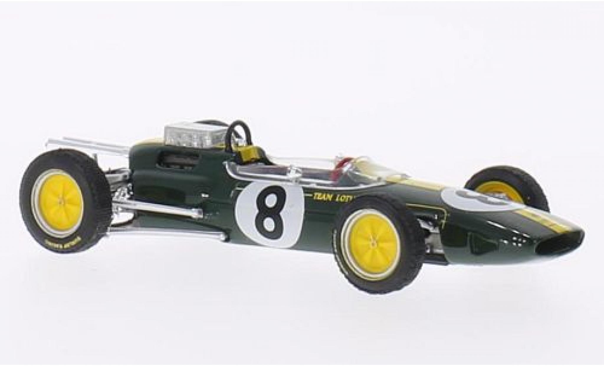 Lotus 25 1/43 Brumm No.8 Team Formel 1 GP Italien 1963 J.Clark modelauto