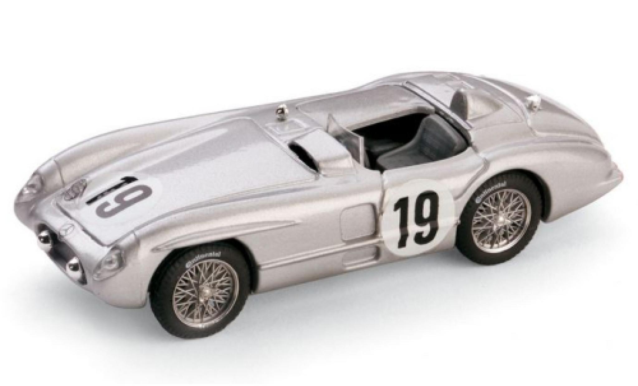 Mercedes 300 1/43 Brumm SLR No.19 24h Le Mans 1955 Moss Collection J.M.Fangio/S.Moss modelauto