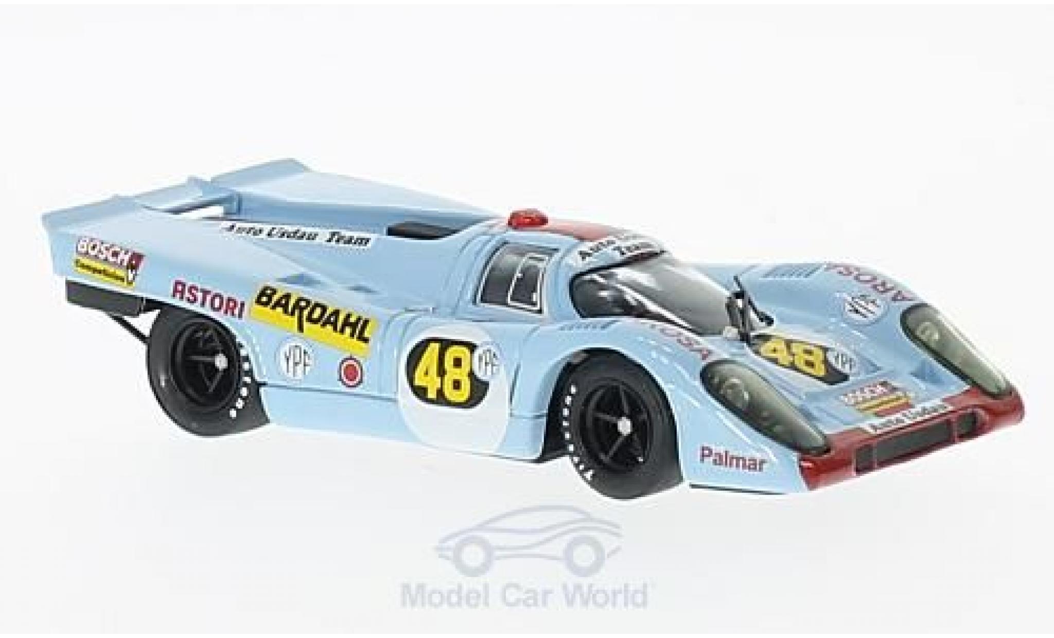 Porsche 917 1971 1/43 Brumm K No.48 Team Auto Usdau 1000 Km Buenos Aires 1971 R.Joest/A. Monguzzi modelauto