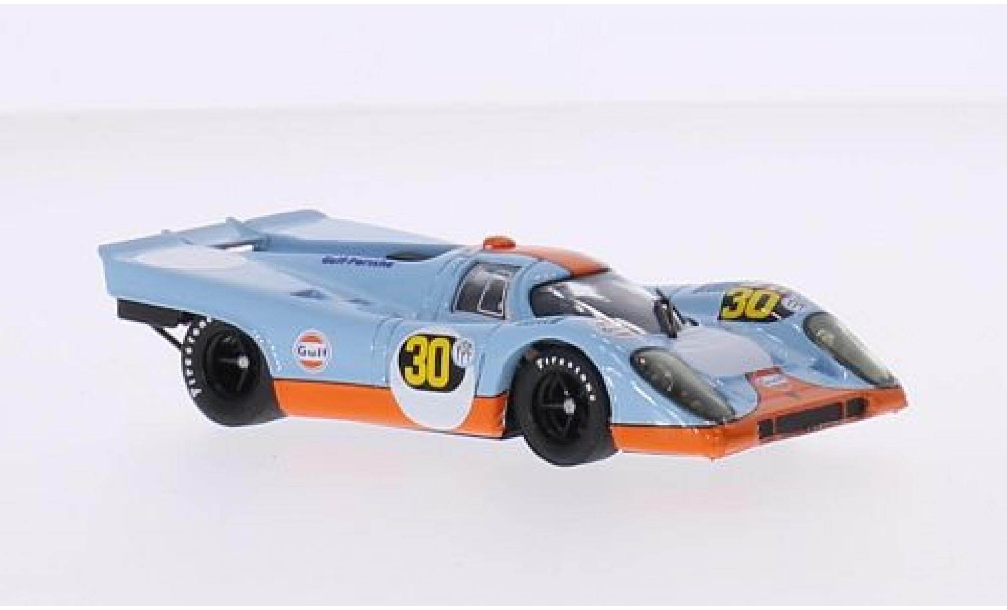 Porsche 917 1971 1/43 Brumm K RHD No.30 JWA Gulf- Gulf 1000 Km Buenos Aires 1971 J.Siffert/D.Bell modelauto